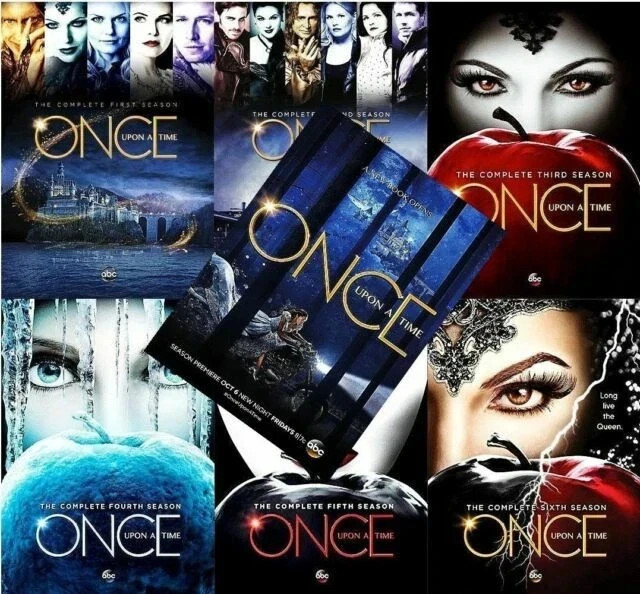 Once Upon a Time Complete Series Seasons 1-7 DVD Brand New Sealed US Seller