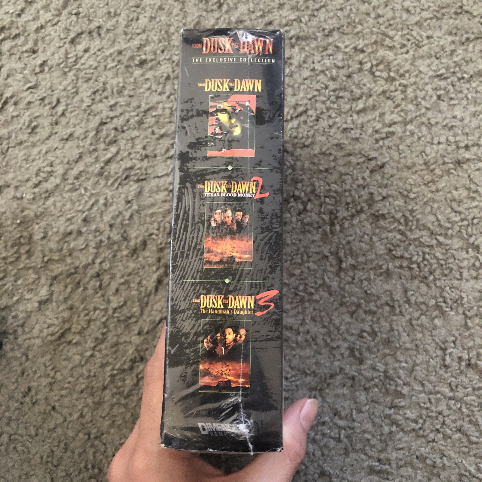 From Dusk Till Dawn Box Set (DVD, 2000, 4-Disc Set) The Exclusive Collection NEW