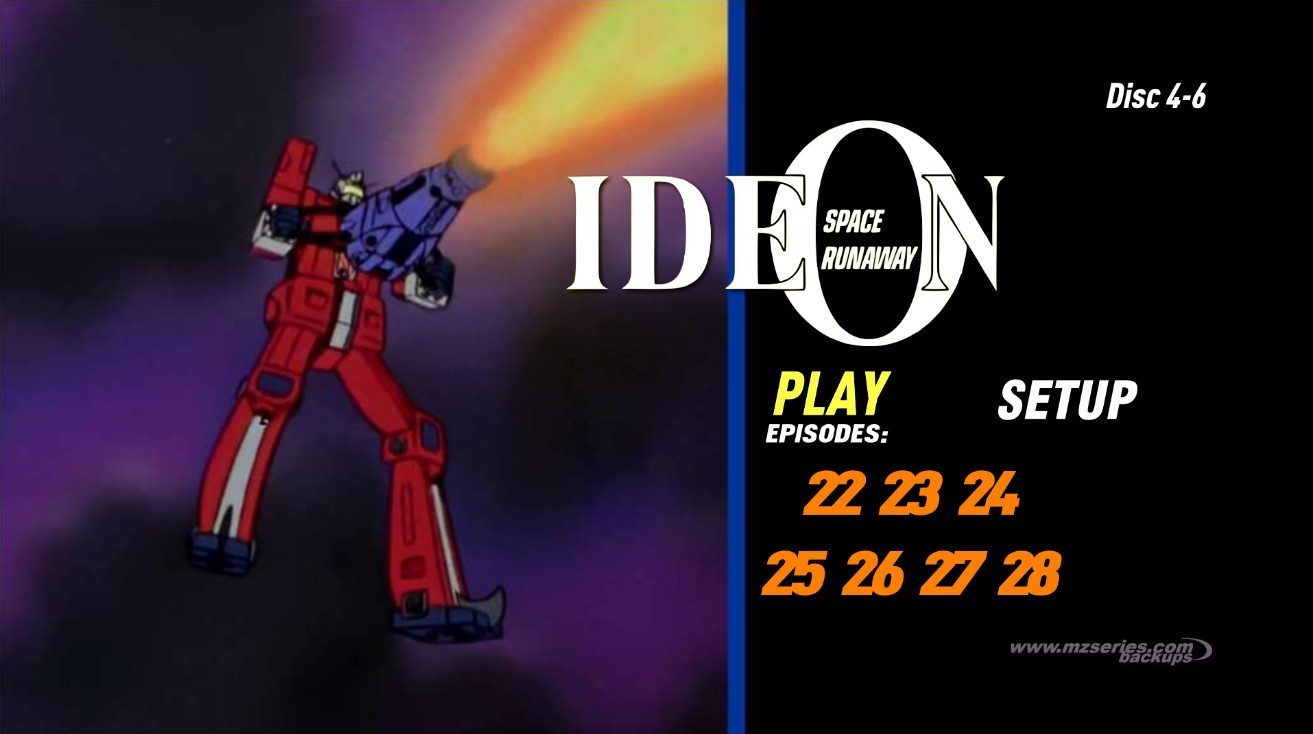 Space Runaway Ideon Collection | MZ Collection | TV Series + Movies