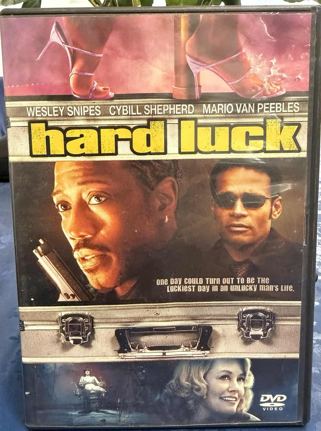 Hard Luck DVD Wesley Snipes Cybill Shepherd Mario Van Peebles Tested/Untested