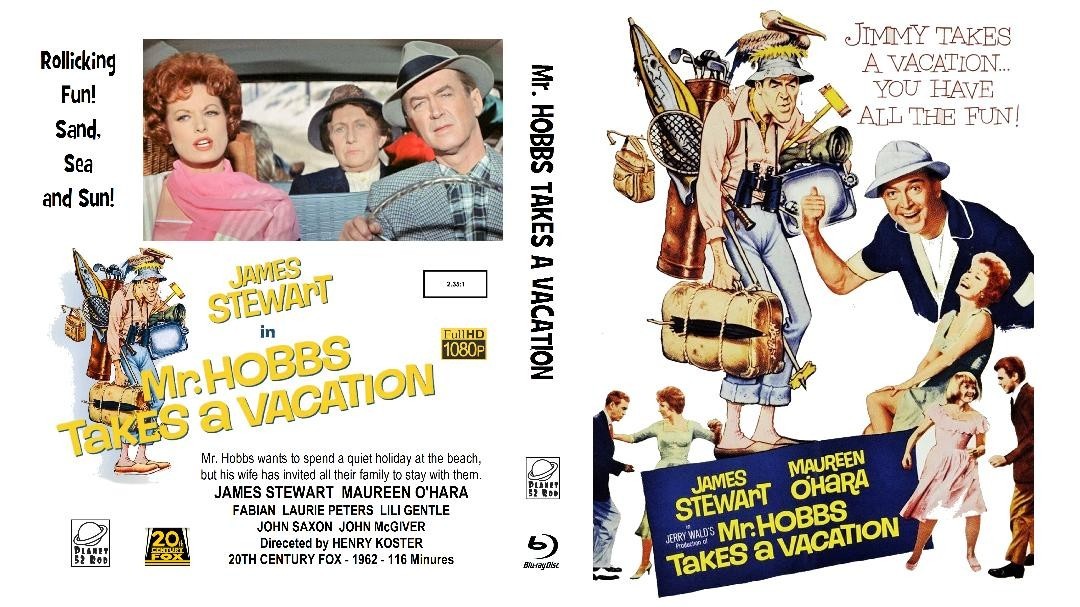 Mr. Hobbs Takes a Vacation (1962) 1080P BLURAY COMEDY CLASSIC