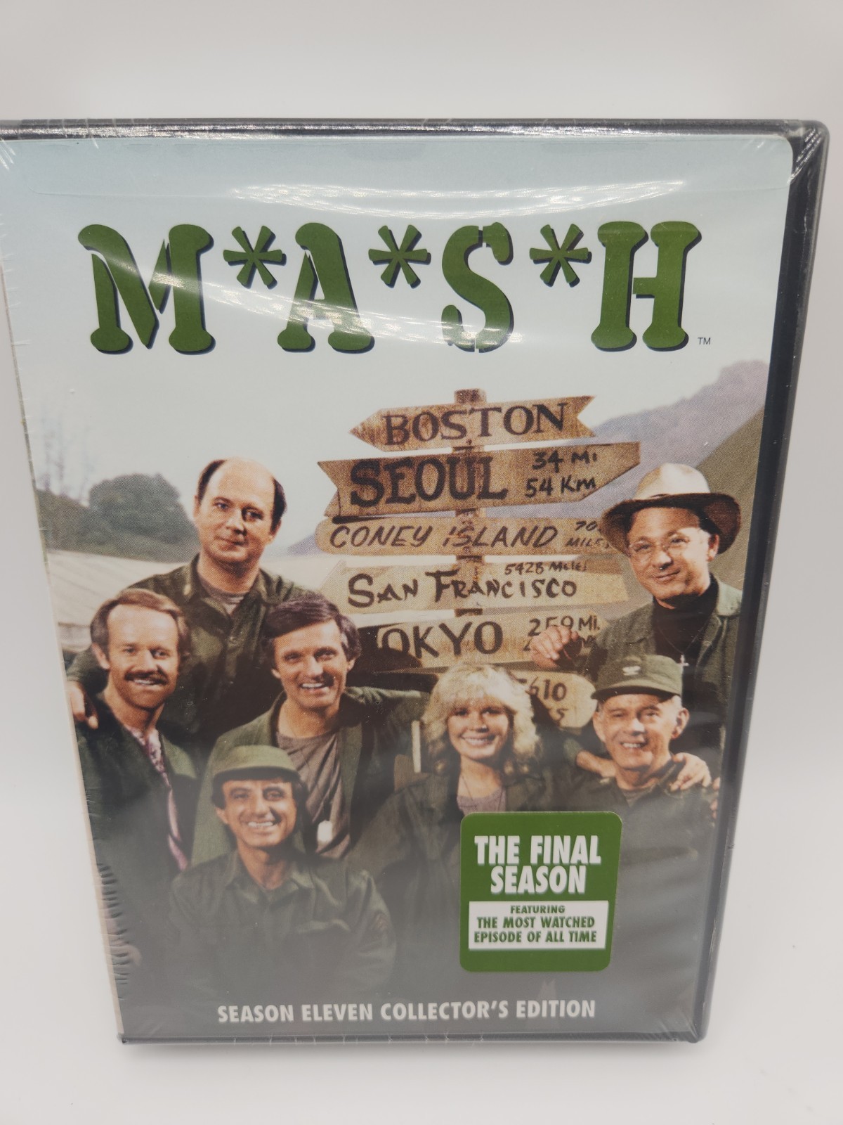 MASH – Season 11 DVD 3-Disc Set (Alan Alda, Harry Morgan) The Final Season NEW