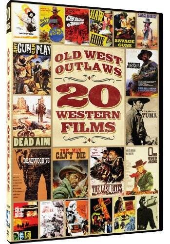 Old West Outlaws – 20 Western Films – DVD – GOOD