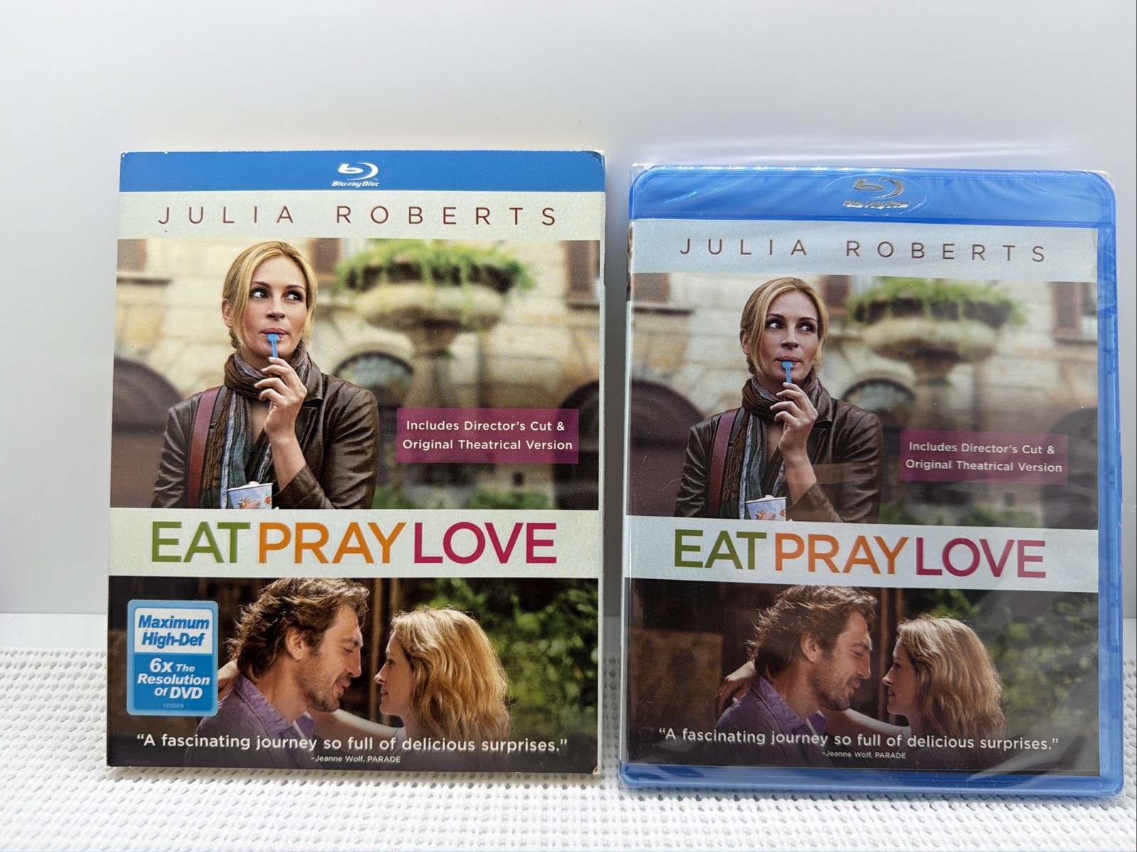 Eat Pray Love (Blu-ray, 2010) Julia Roberts BRAND NEW/SEALED