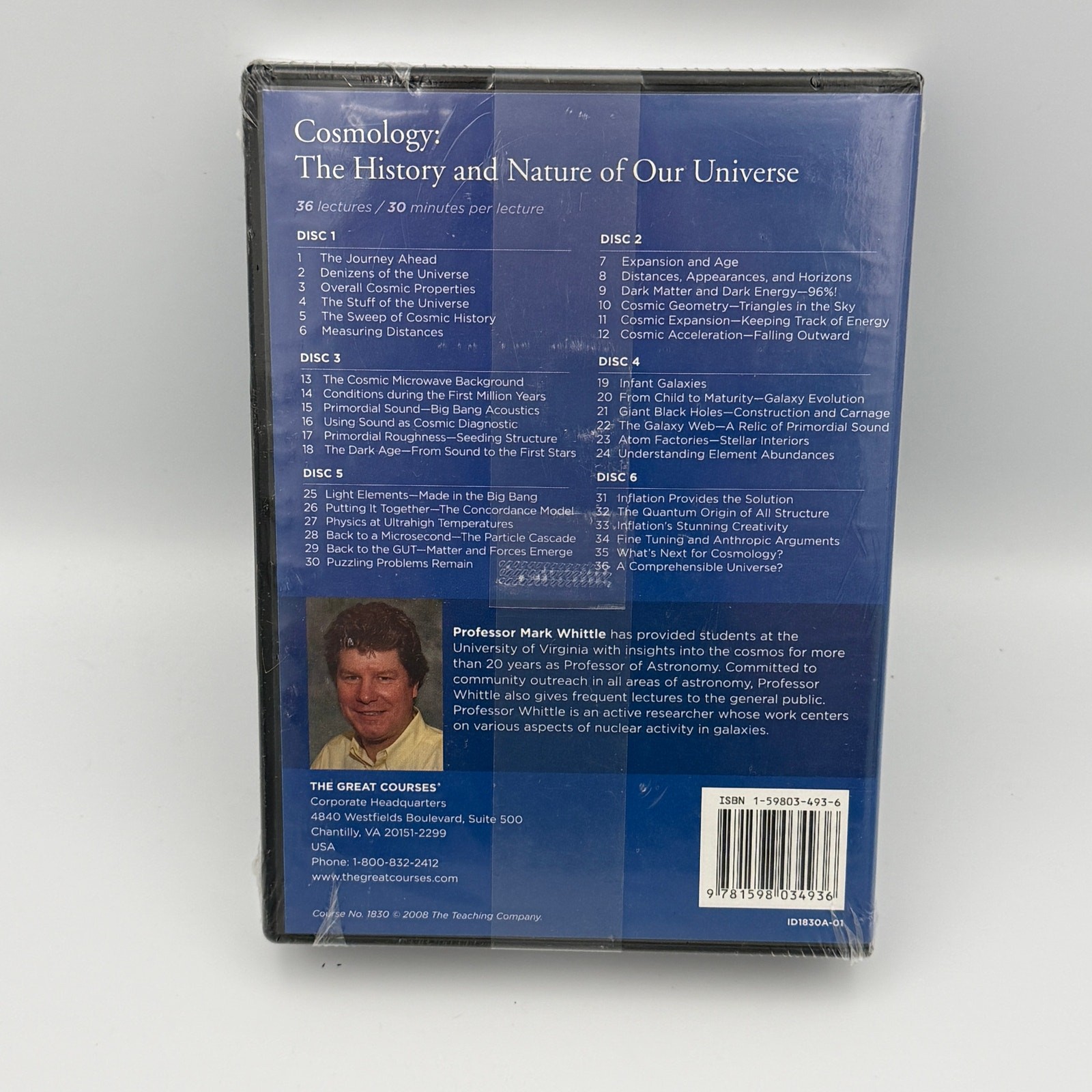 The Great Courses Cosmology History & Nature of Our Universe NEW Sealed DVD
