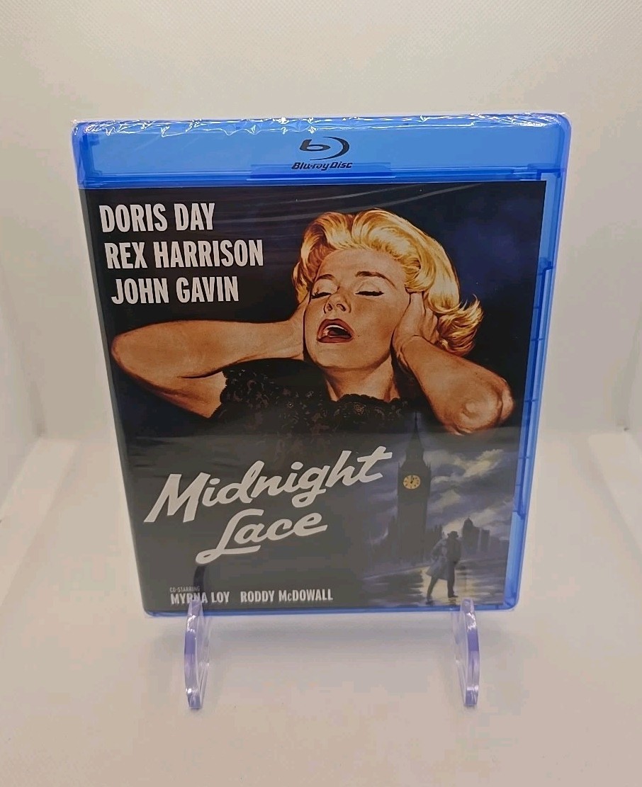 Midnight Lace (Blu-ray, 1960) Kino Lorber ~ Doris Day ~ 60s Thriller ~ NEW!