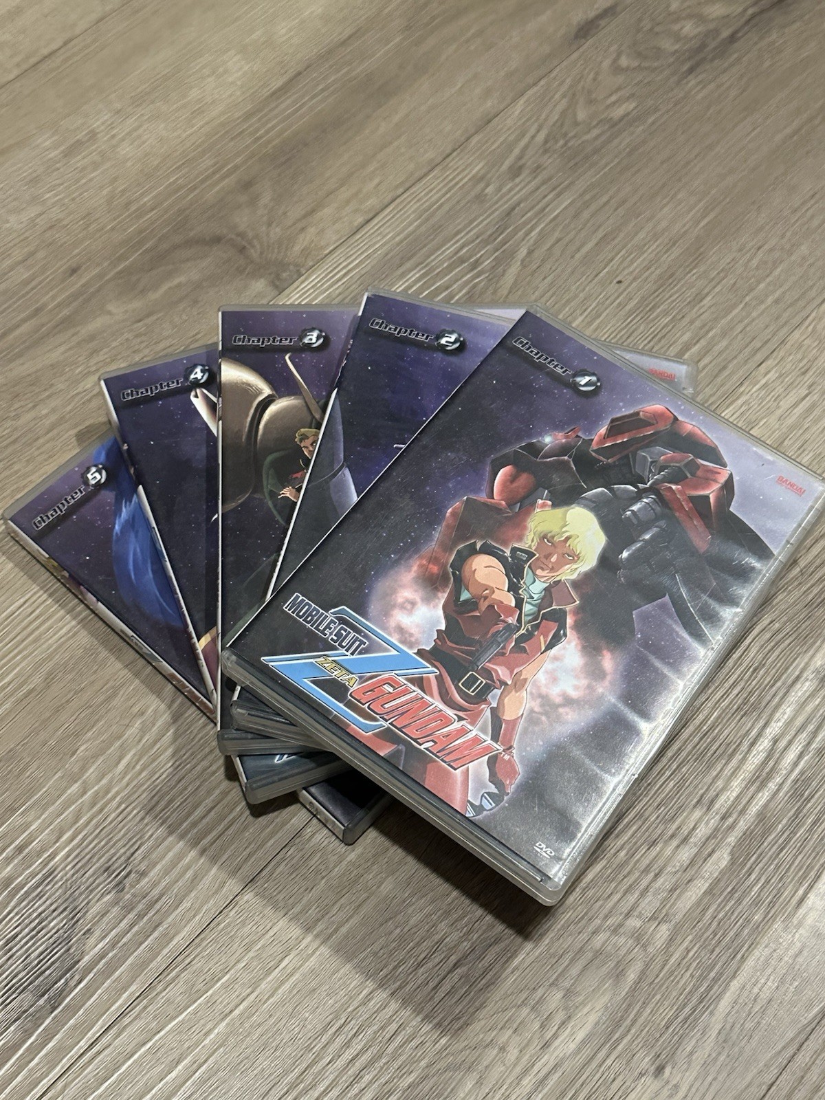 Mobile Suit Zeta Gundam Chapter 1-5 DVD 2006 10-Disc Set