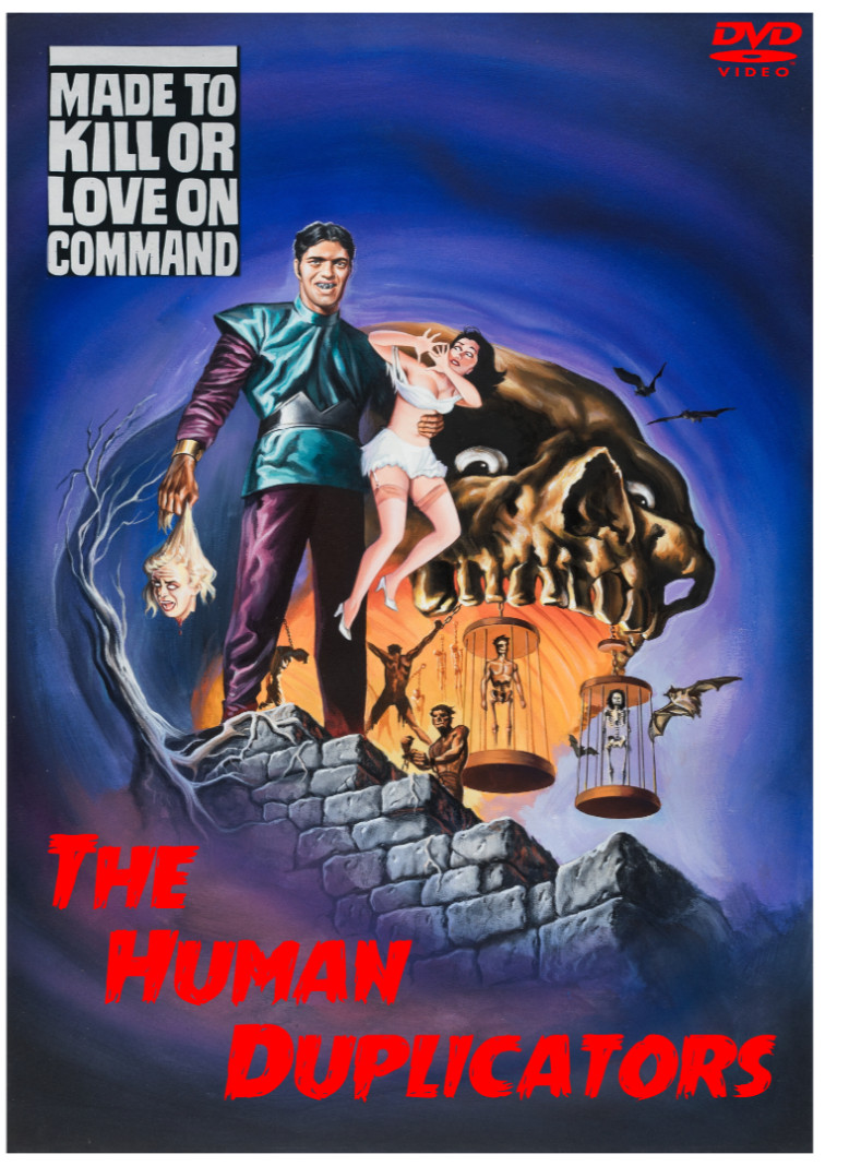HUMAN DUPLICATORS 1964 DVD Classic Sci-Fi Horror George Nader Richard Kiel