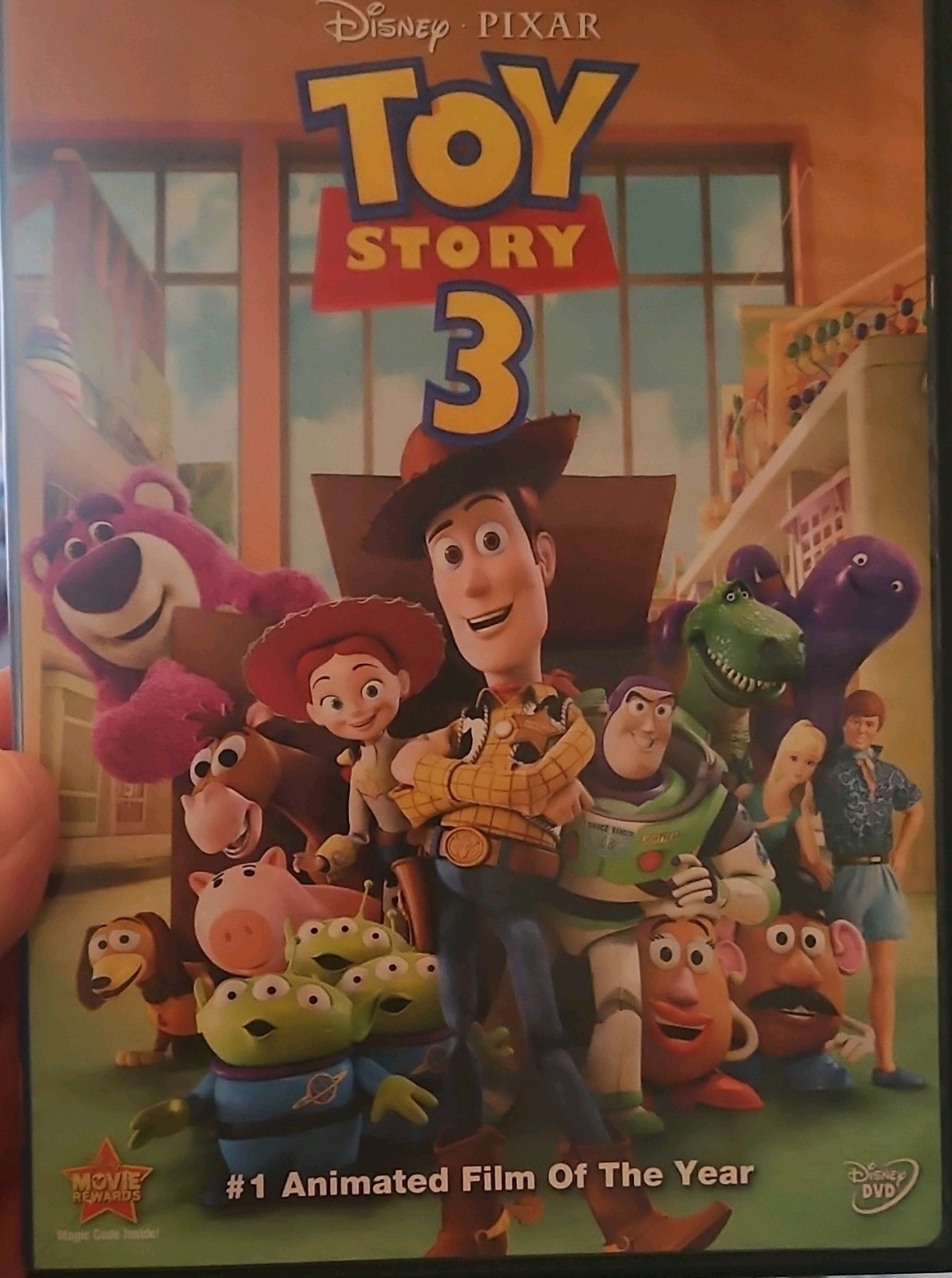Disney Pixar Toy Story 3 DVD 2010 G 103 min NTSC Bonus Tom Hanks Unkrich