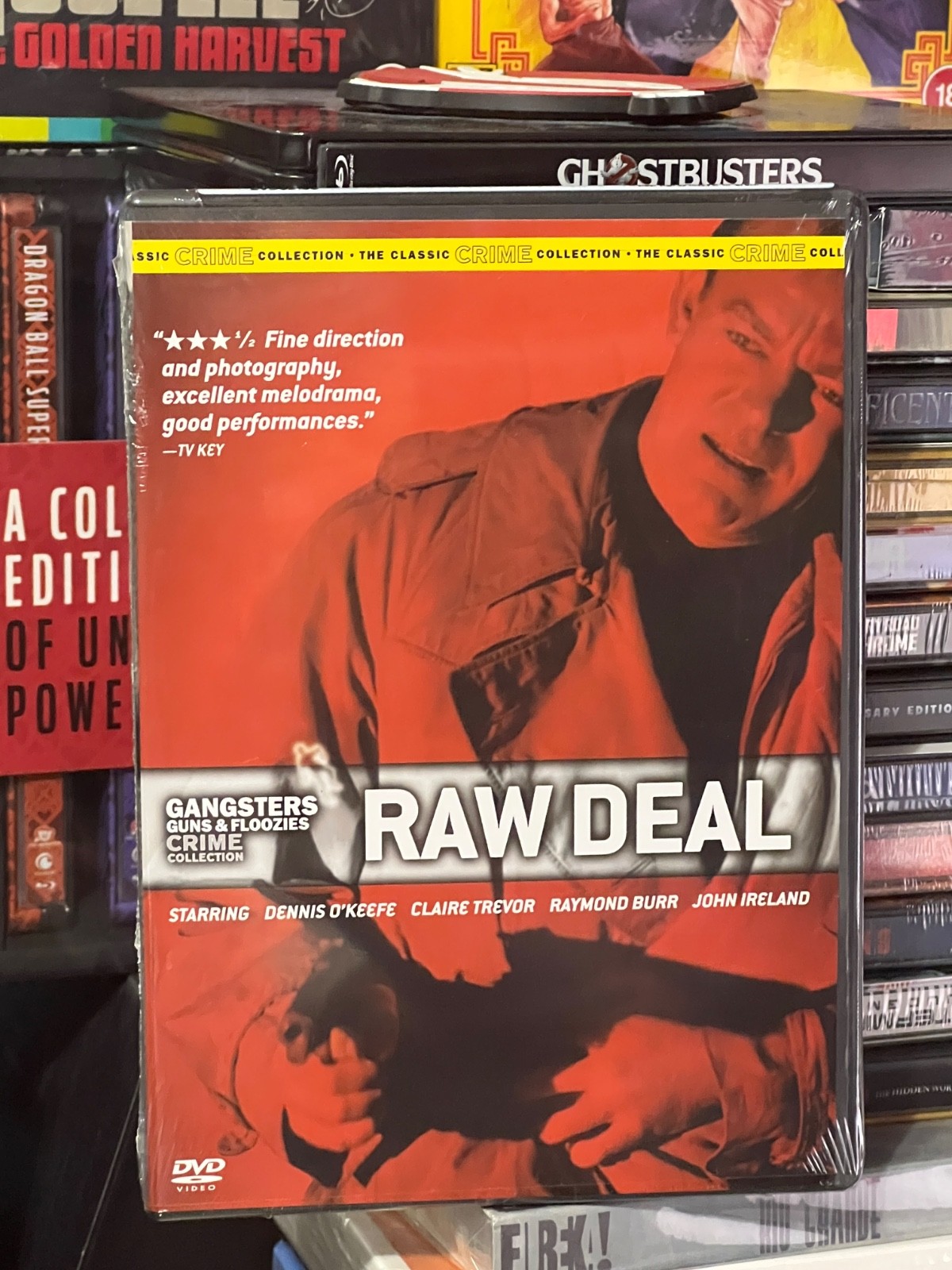 Raw Deal (DVD) Dennis O’Keefe, Claire Trevor, Raymond Burr, BRAND NEW!