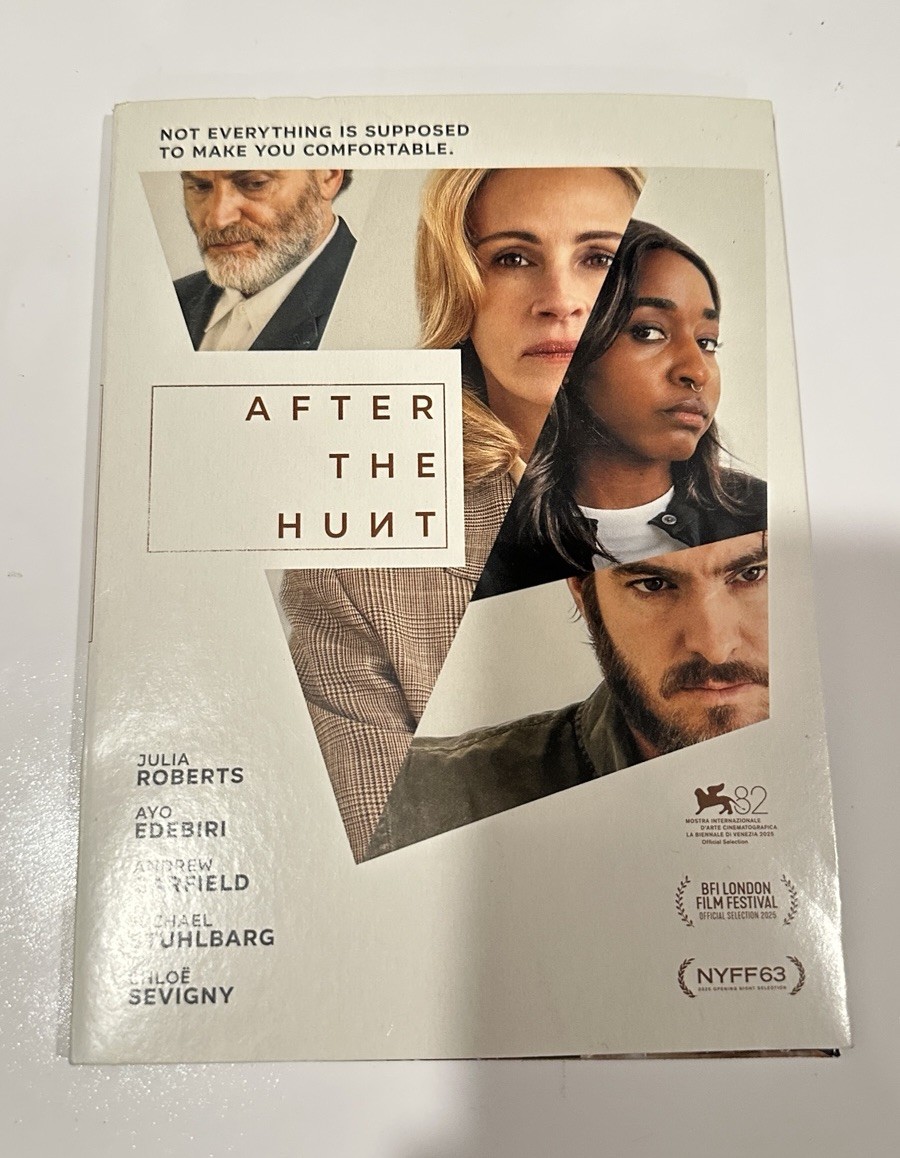 After the Hunt – DVD – SAG FYC Screener – Julia Roberts