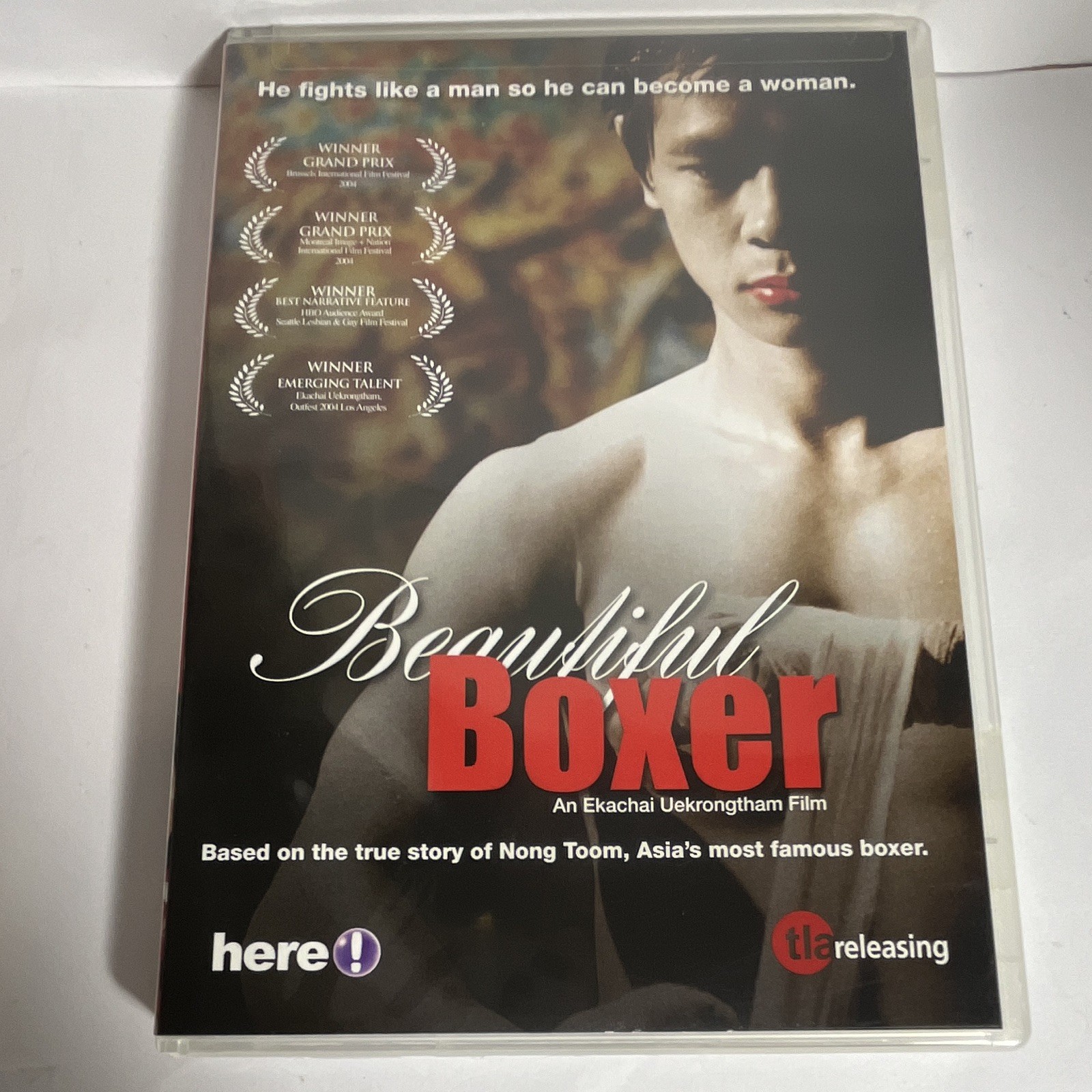 Beautiful Boxer DVD RARE UNPLAYED TLA Releasing Intact Top Security Sticker