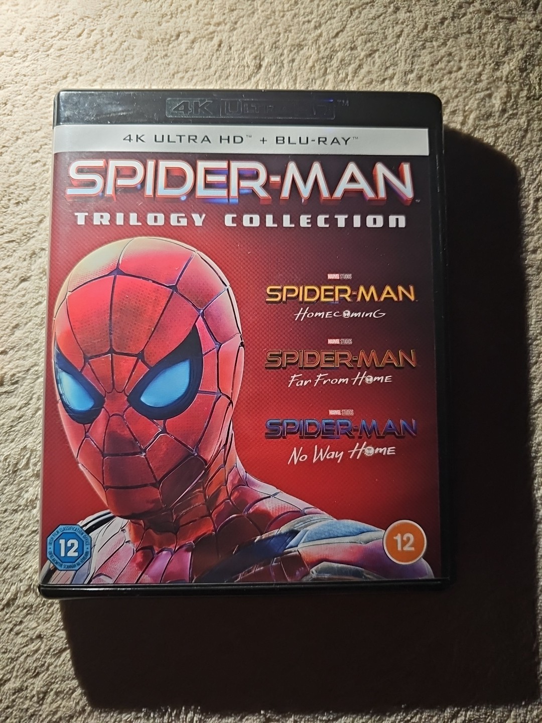 Spider-Man Trilogy Collection: Home Coming/ Far From Home / No Way Home 4K (UK)