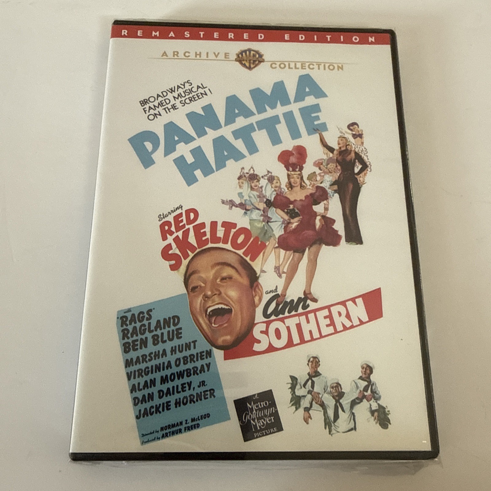 Red Skelton Panama Hattie (DVD, 1942) Ann Sothern – New, Sealed