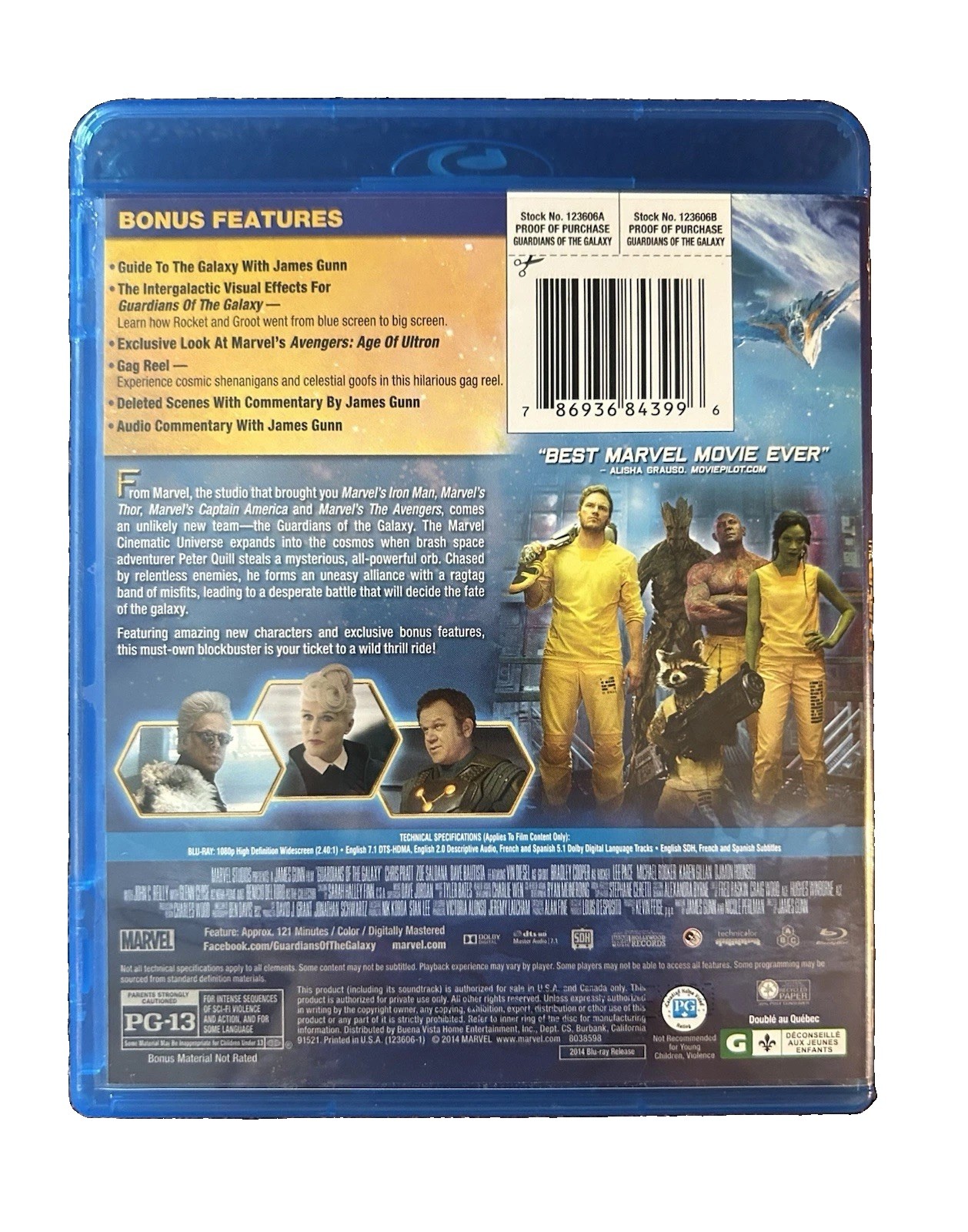 Avengers: Doomsday 101 (Blu-ray, Set Of 6) Spiderman! X-Men! Iron Man! Logan!