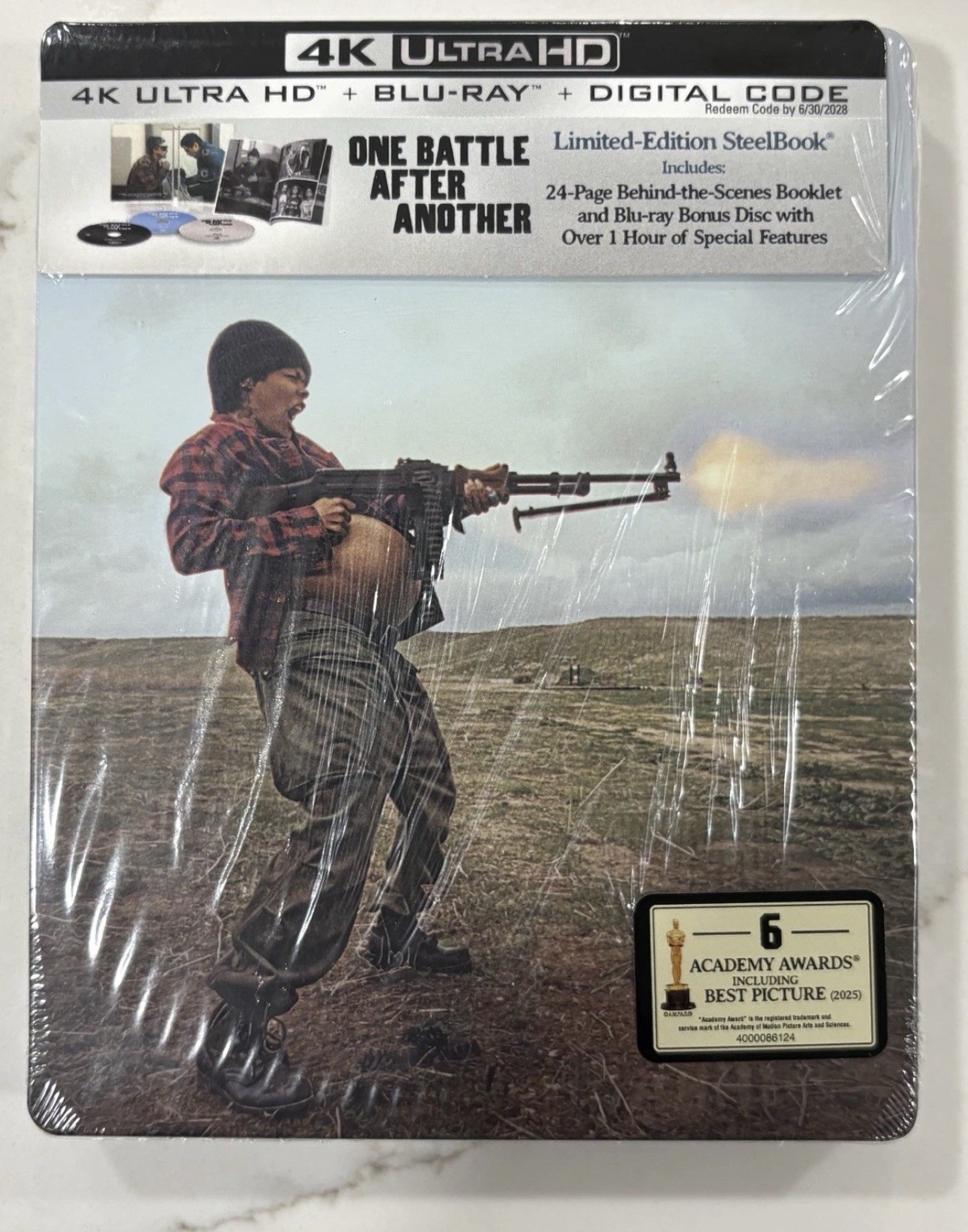 ONE BATTLE AFTER ANOTHER 4K+BD+DIGITAL+BONUS +BOOKLET STEELBOOK Mint Sealed New