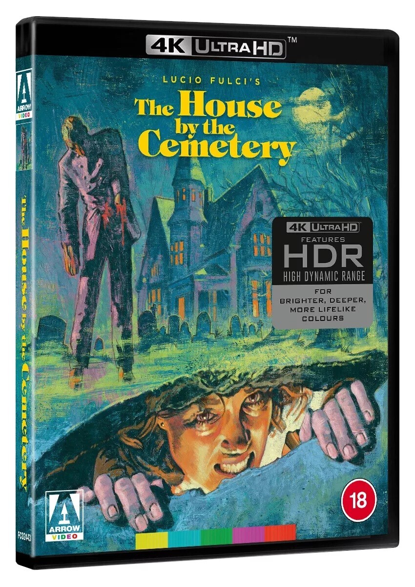 The House by the Cemetery (1981) 4K UHD Blu-Ray Standard Edition BRAND NEW