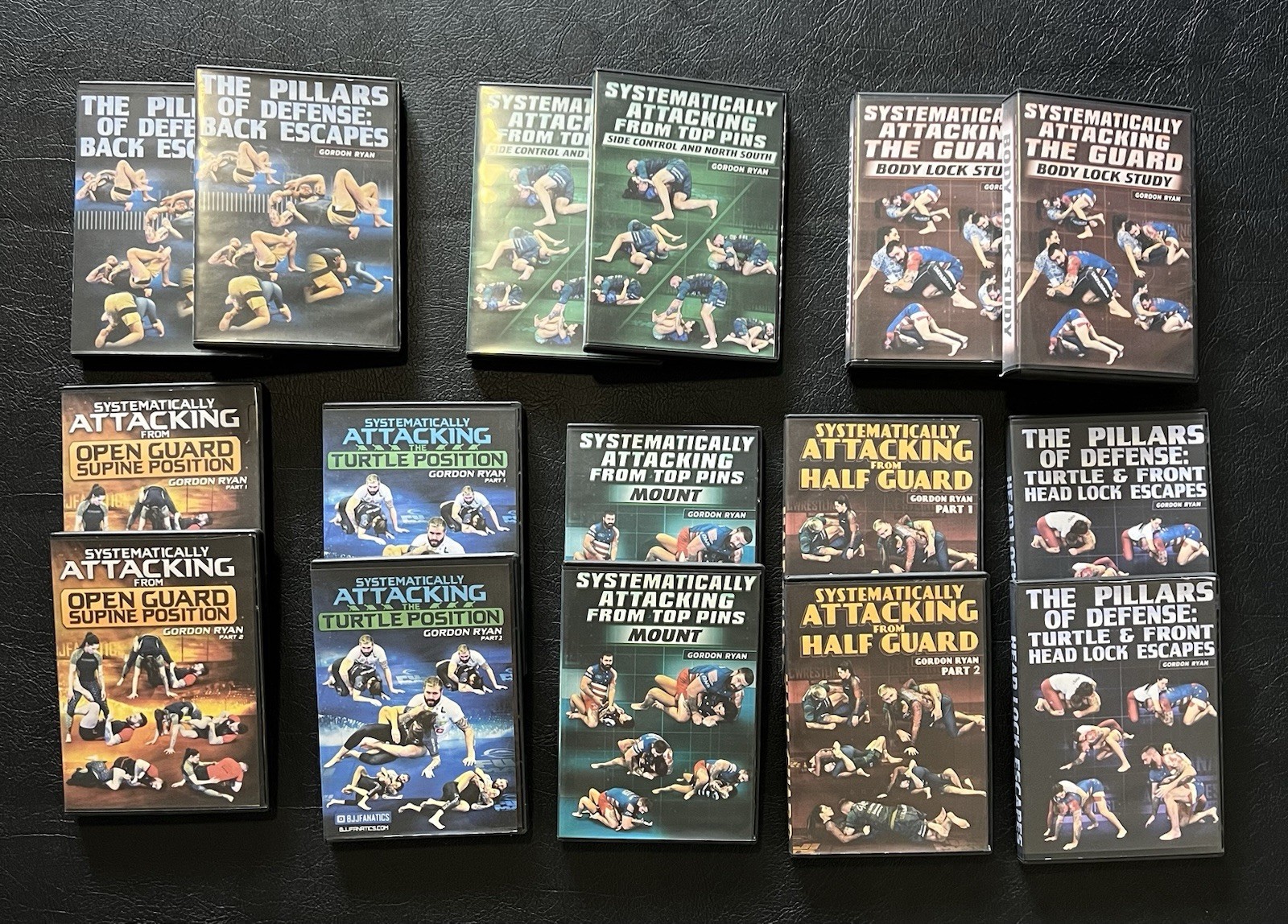 Gordon Ryan DVD Instructionals Jiu Jitsu Attacking And Defense Collection