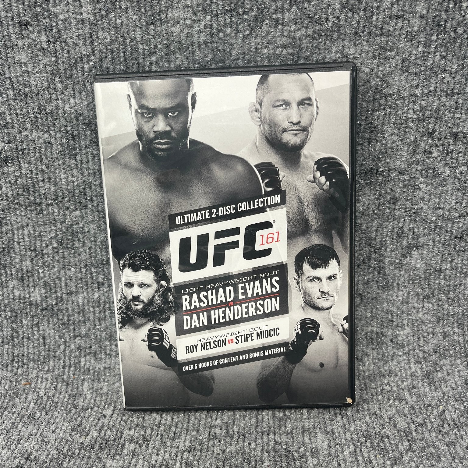 UFC 161 Rashad Evans vs Dan Henderson DVD 2013 2-Disc Collection Miocic