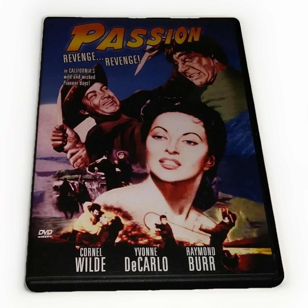 Passion DVD Cornel Wilde Yvonne De Carlo Raymond Burr Lon Chaney 1954