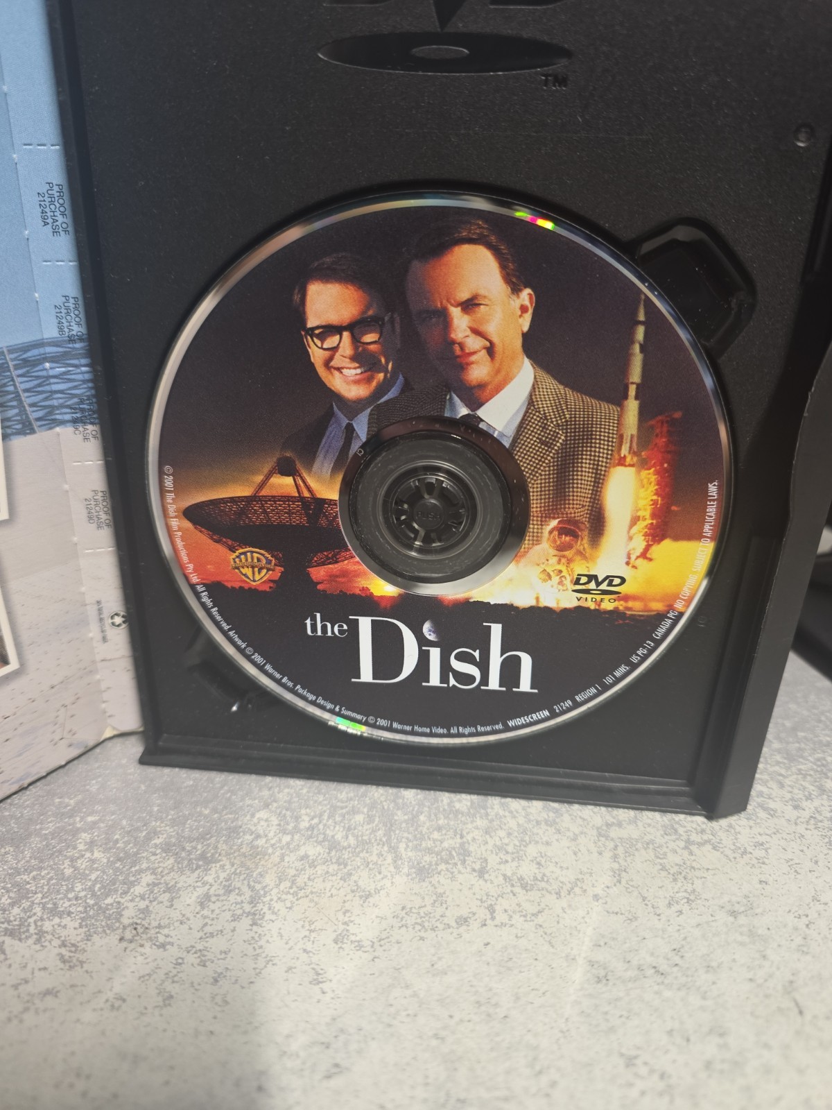 The Dish [New DVD] Full Frame, Dolby, Snapcase, Good, Free Shipping