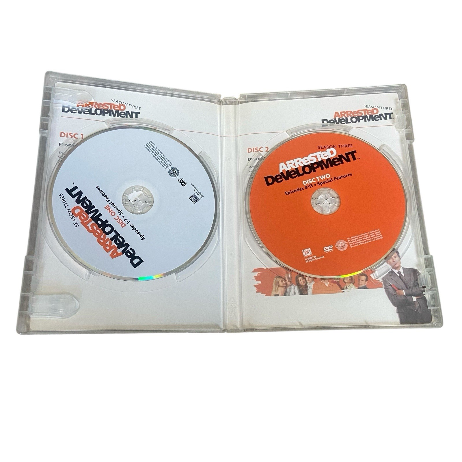 Arrested Development Seasons 1 2 DVD Set Lot Jason Bateman Comedy TV Series Show