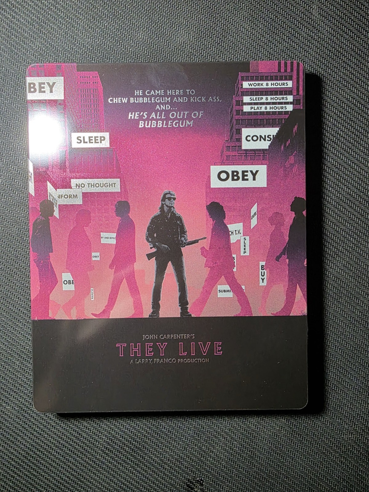 They Live 4K UHD Steelbook Zavvi Exclusive And Rare – w/Protector