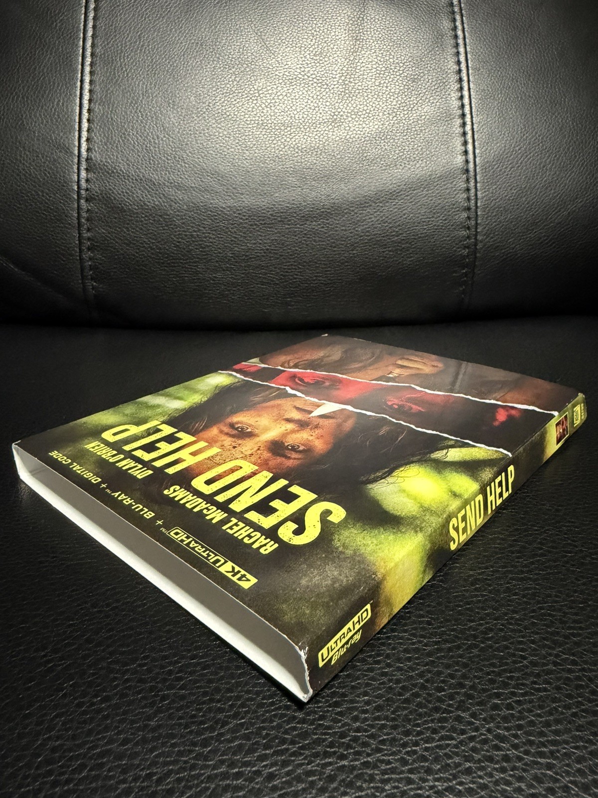 Send Help 4K OOP *SLIPCOVER ONLY!!!!!* *NO MOVIE, ARTWORK, OR CASE!!!!!*