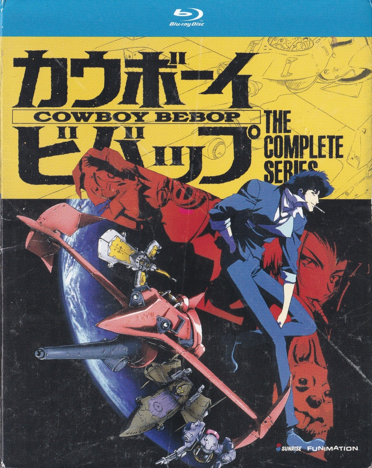 Cowboy Bebop: The Complete Series (Blu-ray Disc, 2014, 4-Disc Set)