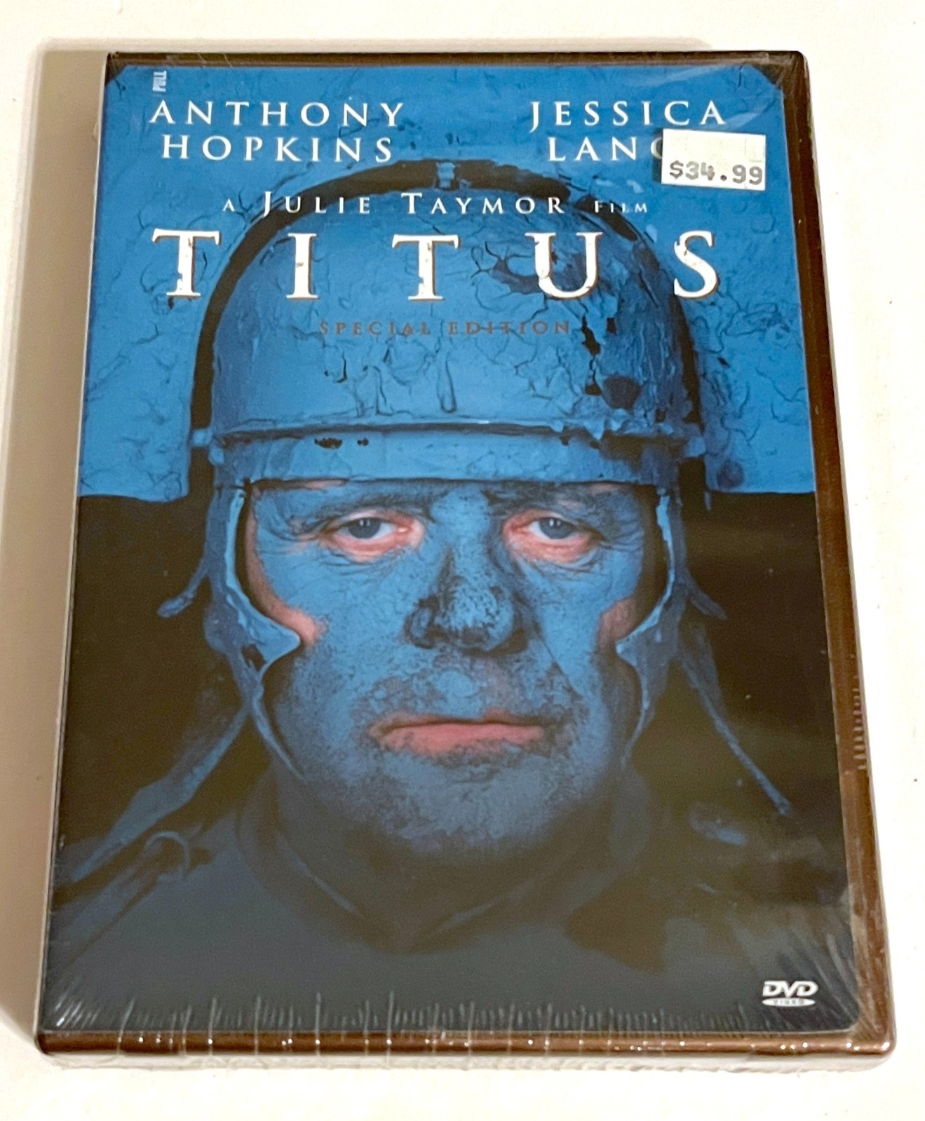 TITUS Anthony Hopkins (DVD, 2000, 2-Disc Set, WS) Jessica Lange NEW SEALED