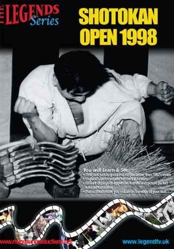 England UK Shotokan Karate Open – 1998 DVD D Hazard E Hall R Christopher G Best
