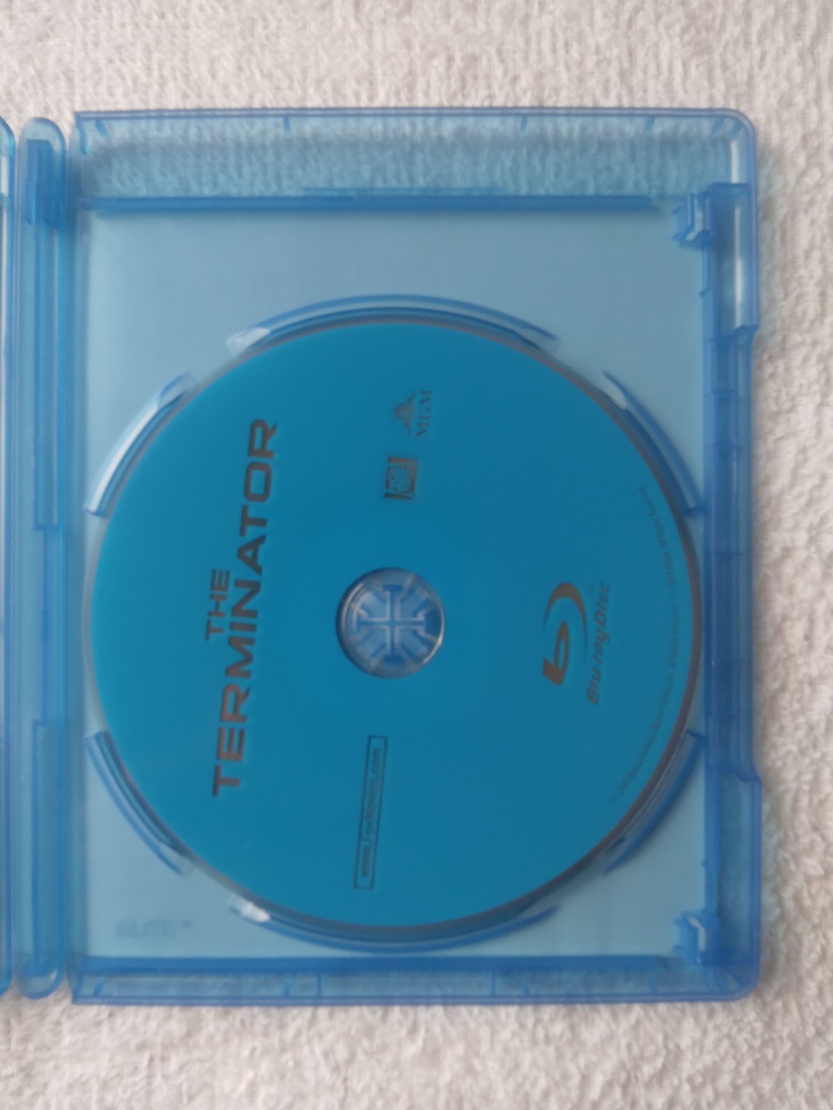 The Terminator (Blu-ray, 1984) with rare OOP retro Deadpool slipcover