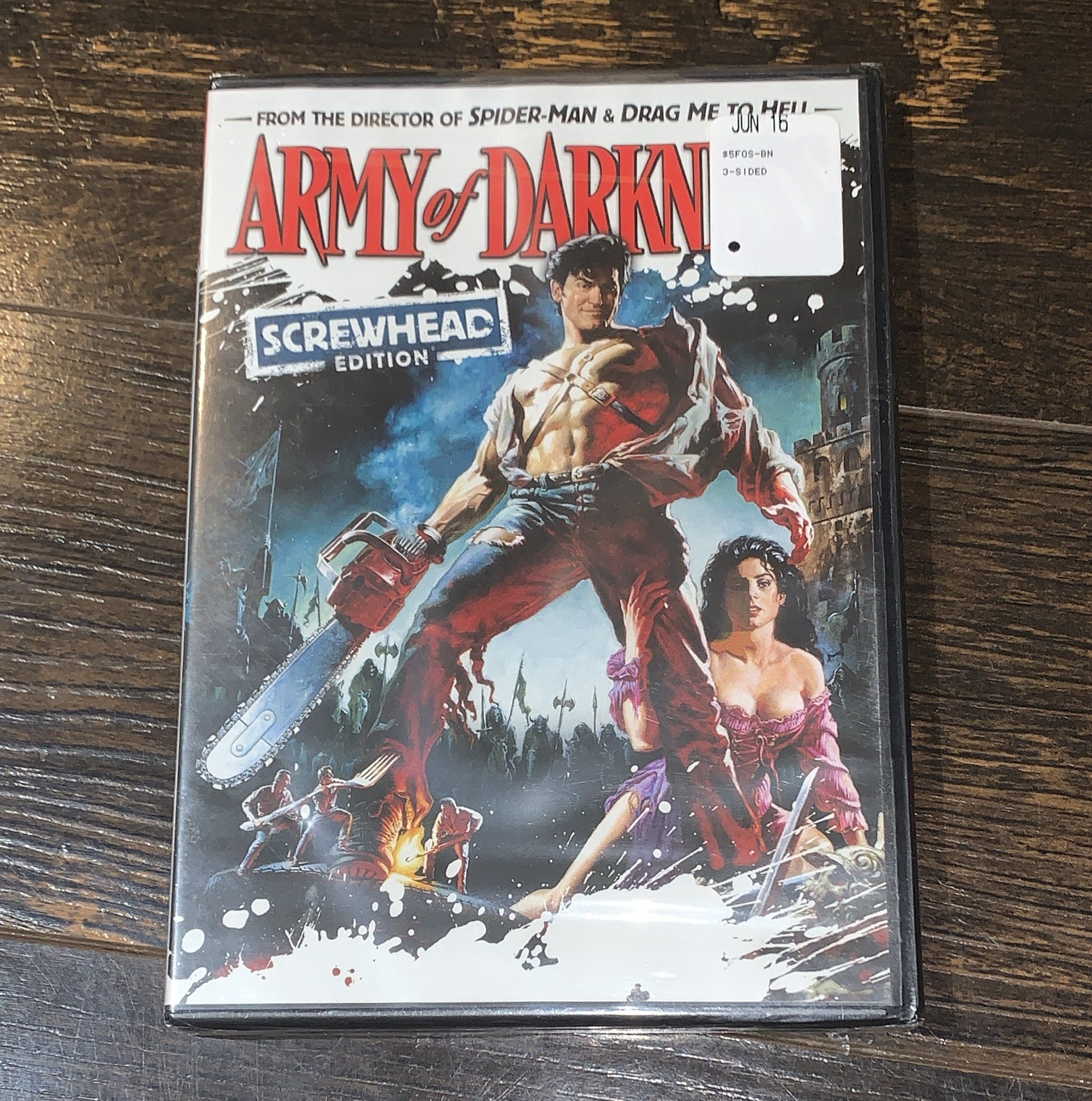 Universal Army of Darkness Screwhead Edition DVD R Bruce Campbell