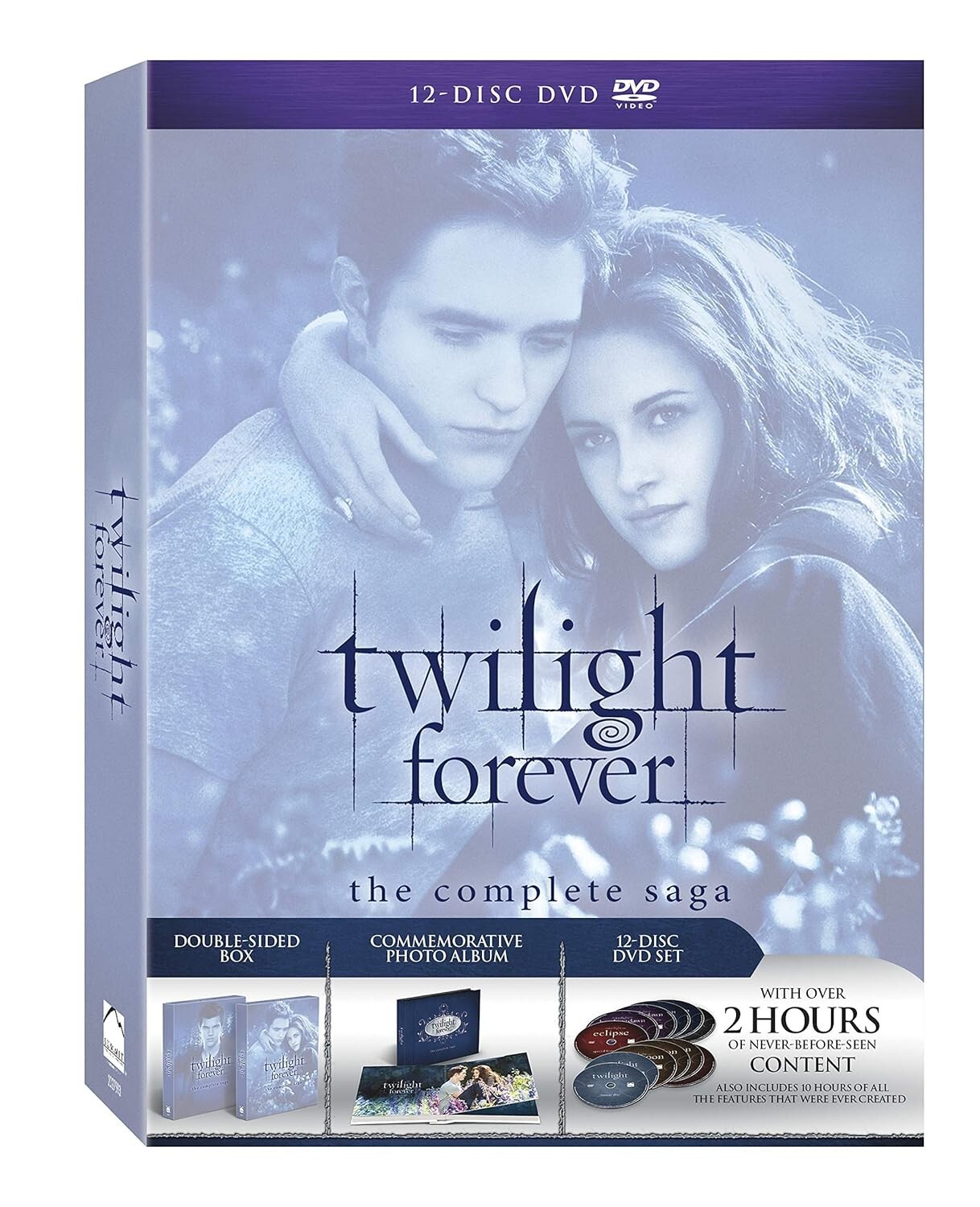 Twilight Forever: The Complete Saga (DVD, 2013, 12-Disc Set) NEW FREE SHIPPING