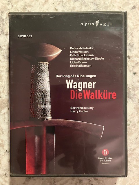 Die Walkure – Richard Wagner – Der Ring des Nibelungen 3 DVD set Free Shipping