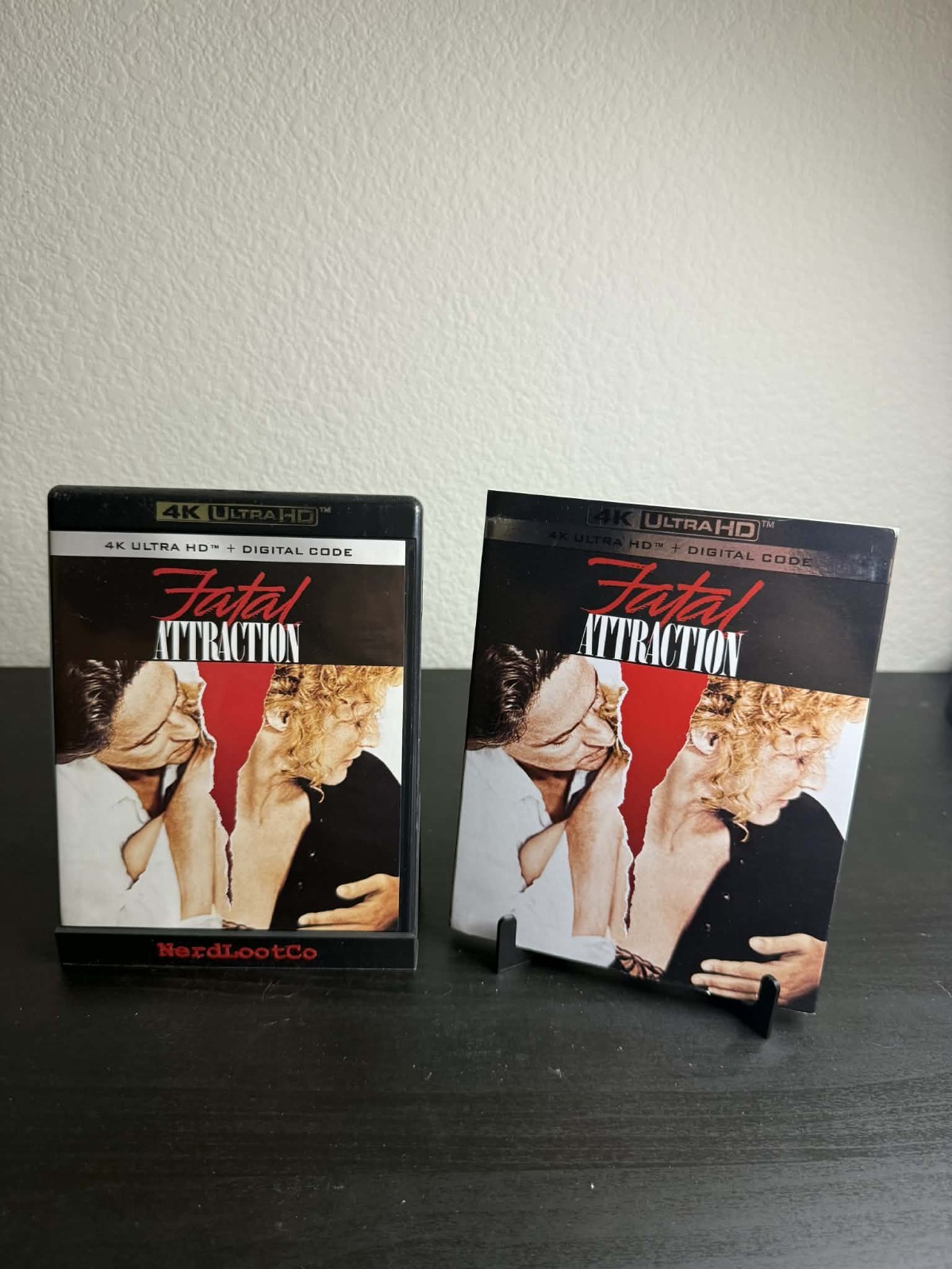 Fatal Attraction 4K Ultra HD Blu-ray 35th Anniversary + Slipcover Michael Dougla