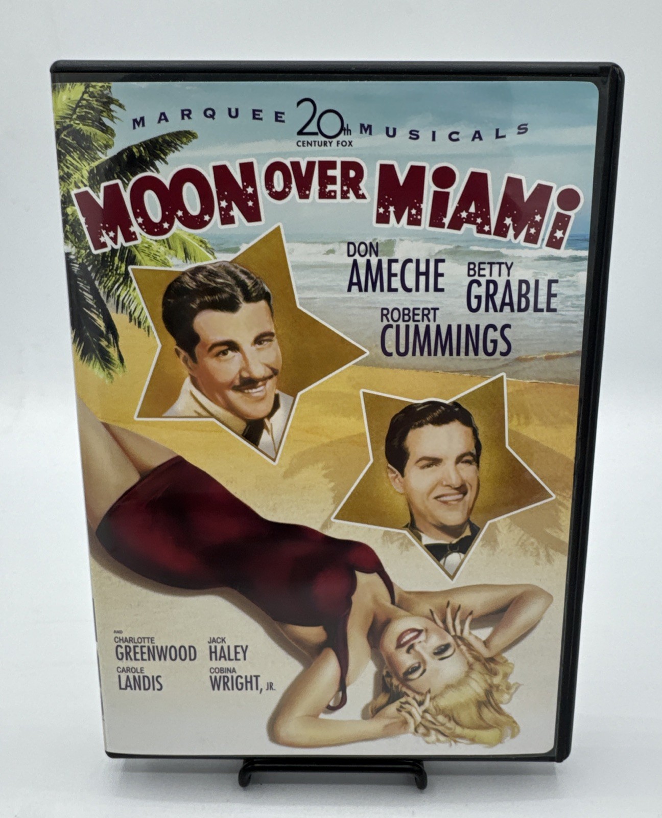 Moon over Miami (1941) (DVD, 1941) Betty Grable Complete With Picture Cards