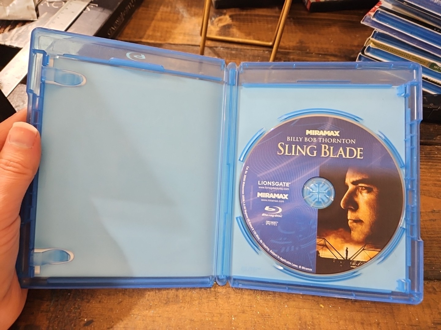 Sling Blade Blu Ray Billy Bob Thornton Rare OOP .