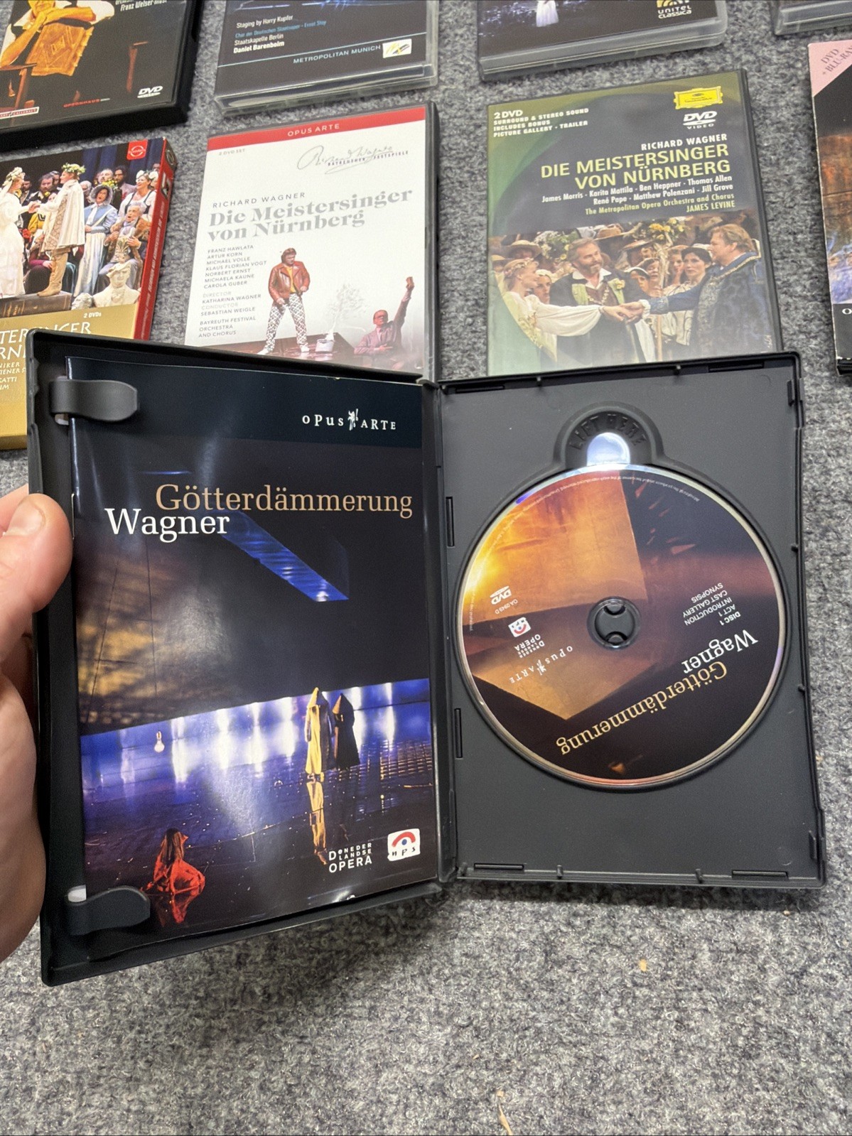 Richard Wagner Der Ring Des Nibelungen BLU RAY Metropolitan Opera LOT 26 Discs