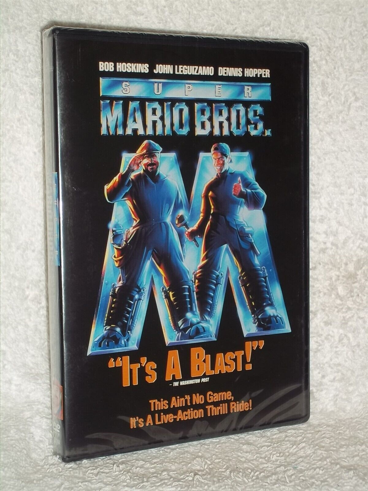 Super Mario Brothers (DVD, 1995) Bob Hoskins John Leguizamo Dennis Hopper