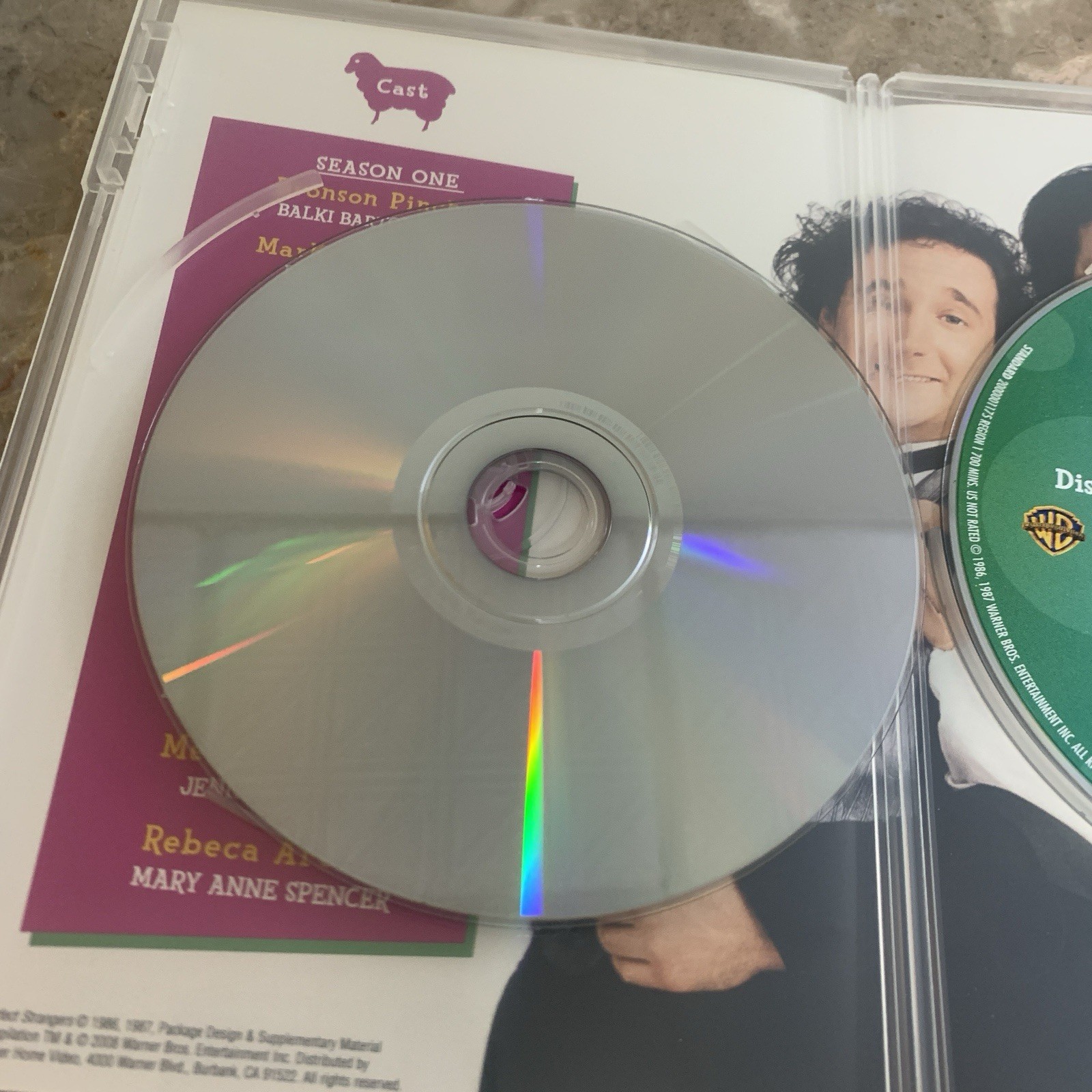 Perfect Strangers DVD The Complete First & Second Seasons 1 & 2 2008 4-Disc Set!
