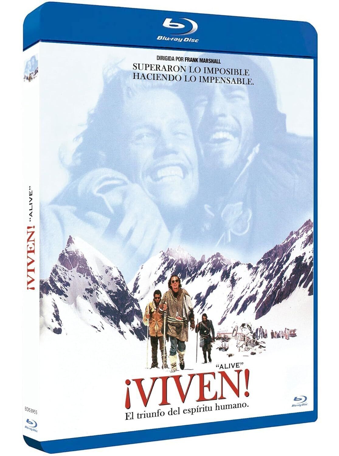 ALIVE (1993) Ethan Hawke Blu-Ray NEW (Spanish Package has English Audio)