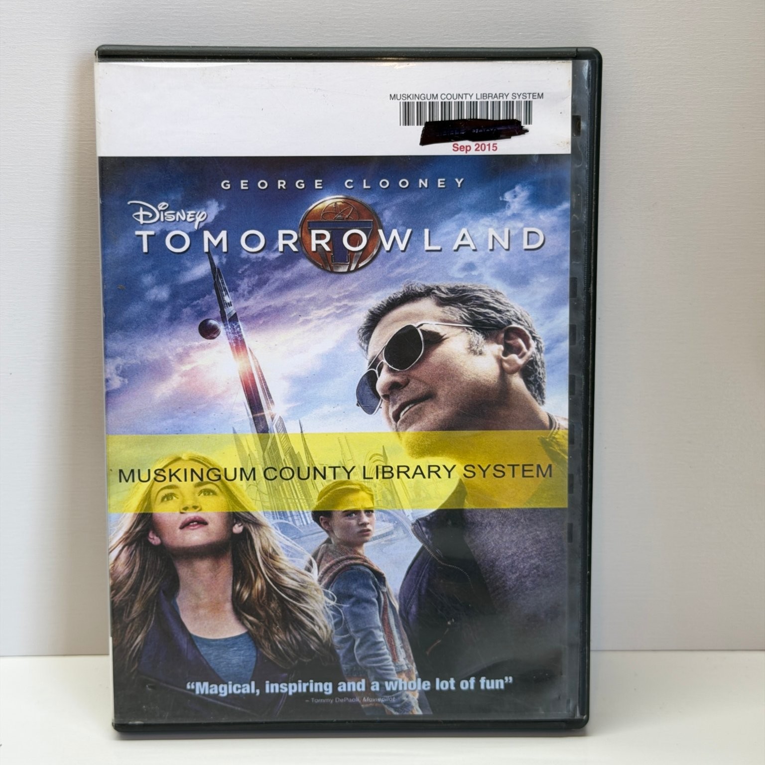 Tomorrowland DVD 2015 George Clooney Brad Bird Bonus Features