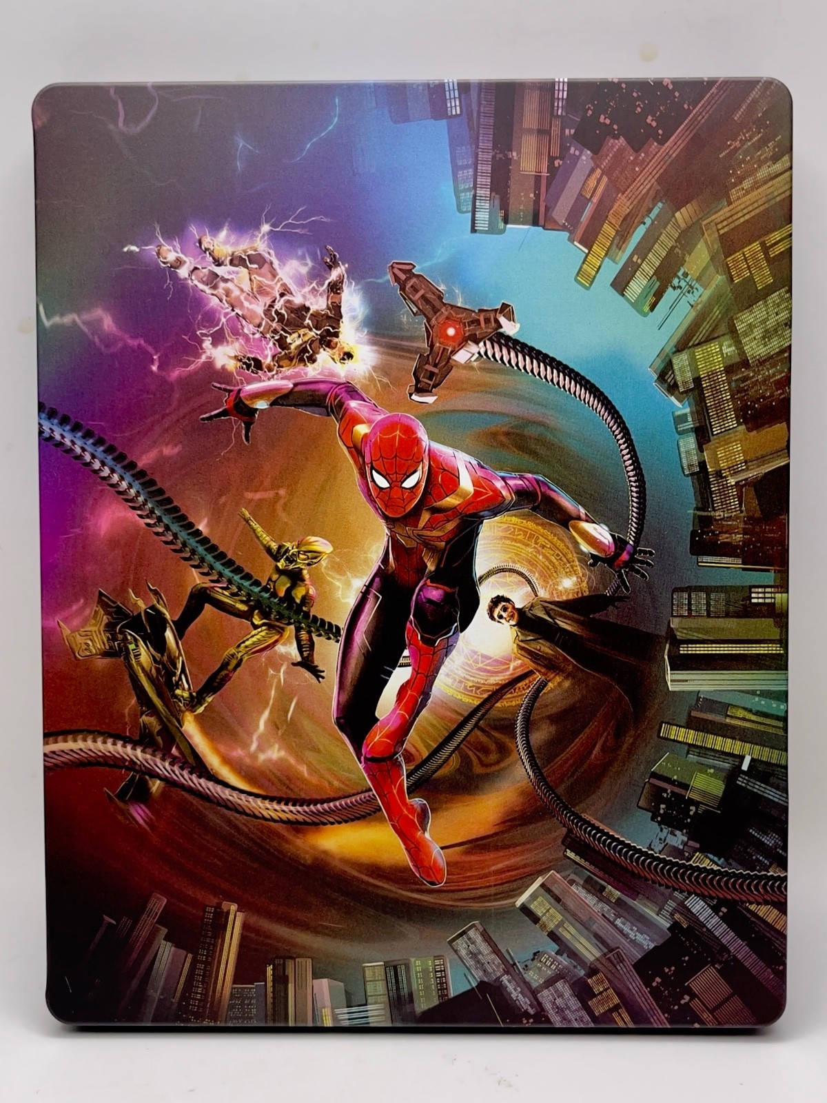 Spider-Man : No Way Home Steelbook (4K/Blu-Ray Ultra HD), NO DIGITAL CODE