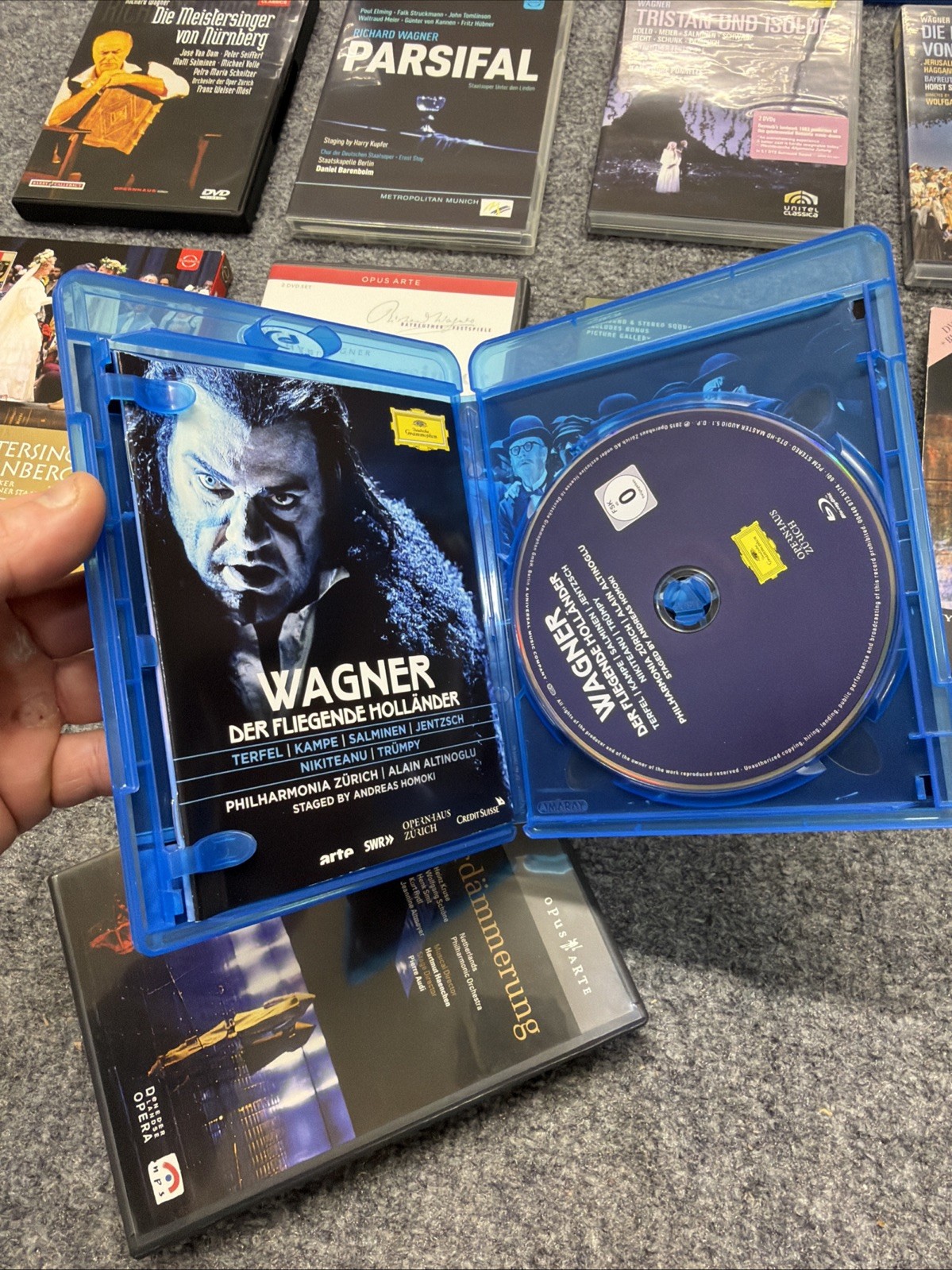 Richard Wagner Der Ring Des Nibelungen BLU RAY Metropolitan Opera LOT 26 Discs