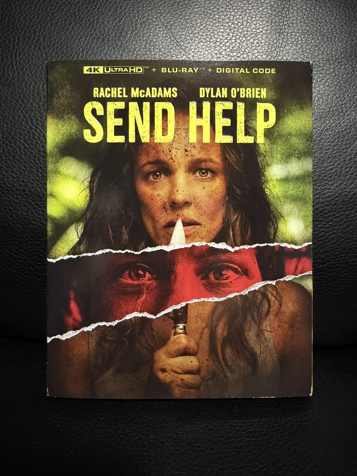 Send Help 4K OOP *SLIPCOVER ONLY!!!!!* *NO MOVIE, ARTWORK, OR CASE!!!!!*