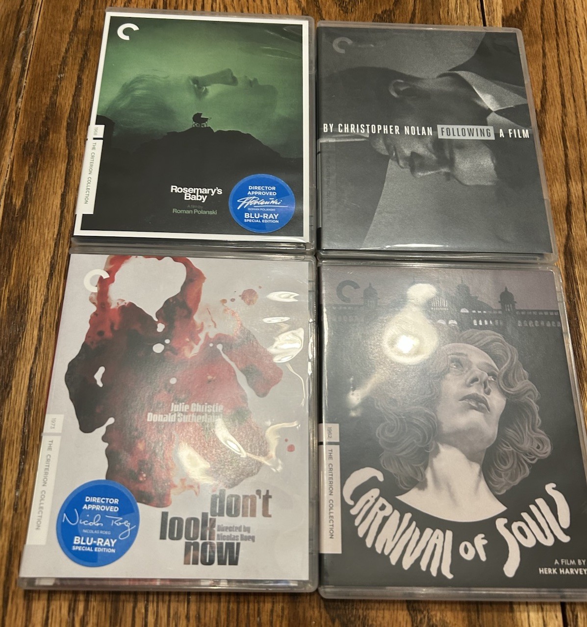Rosemary’s Baby Criterion Blu-ray OOP Following Don’t Look Now Carnival of Souls