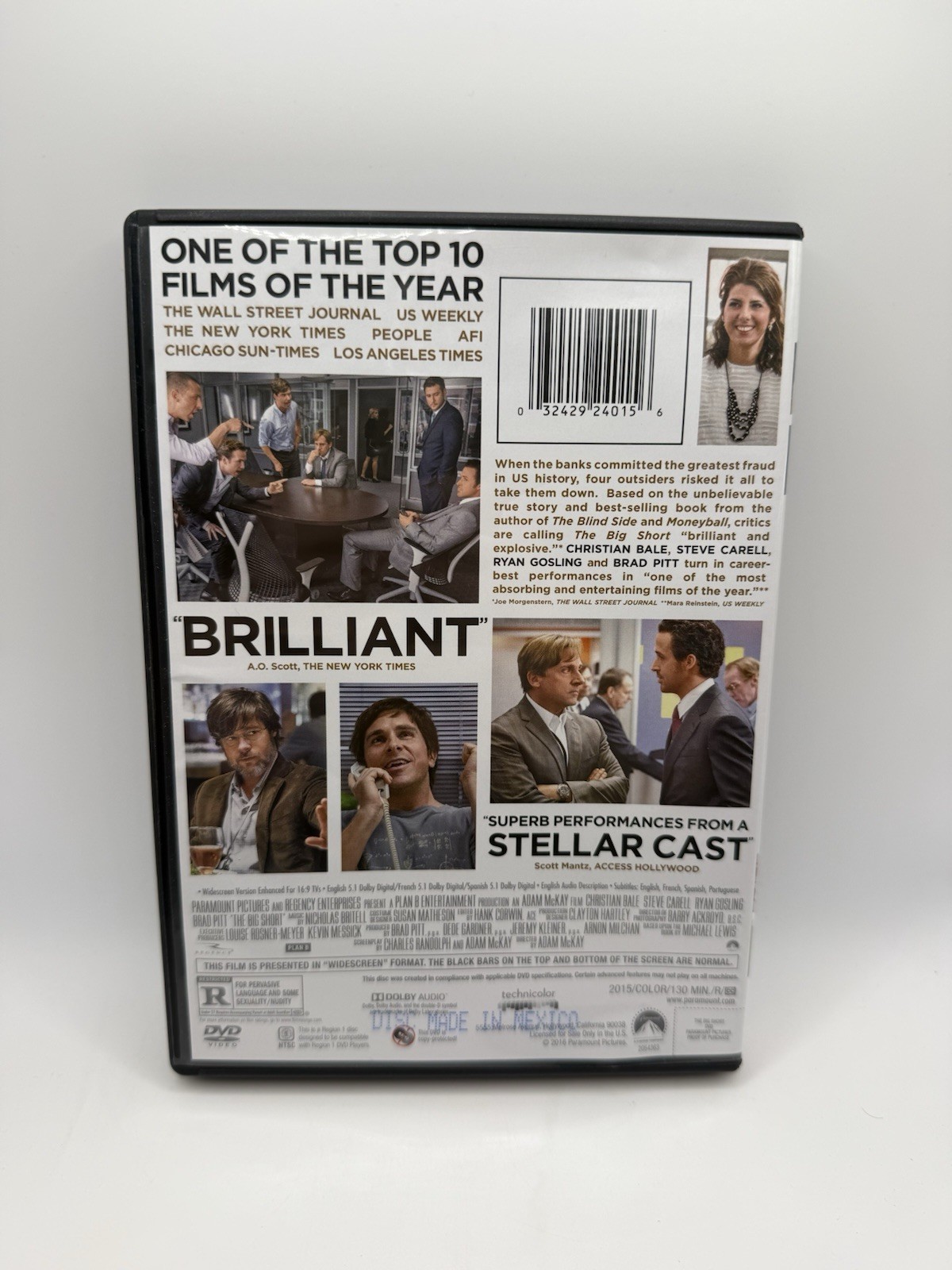 The Big Short (DVD)- Untested