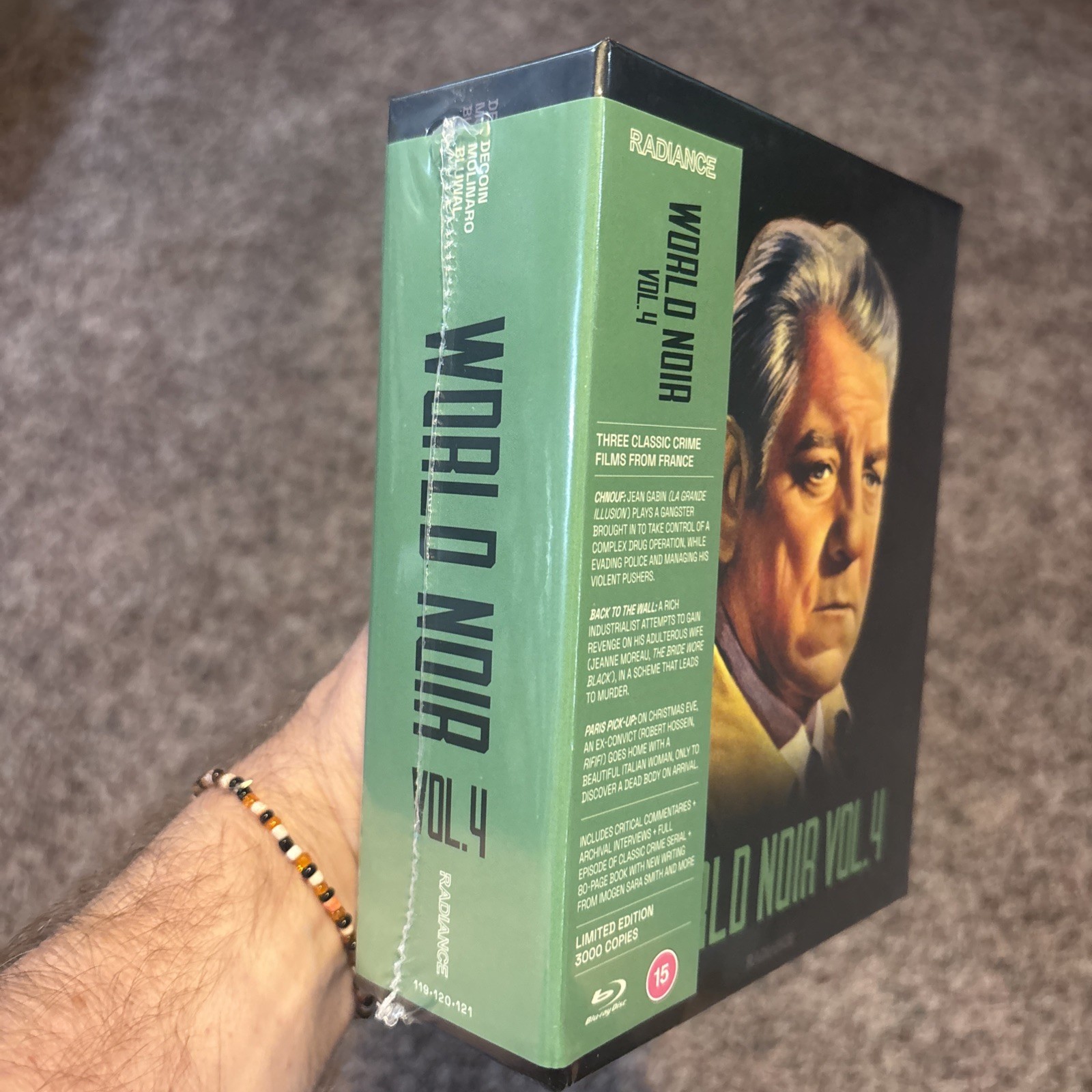 WORLD NOIR VOL 4 (3-Blu Ray) REGION B. Radiance Limited. New/Sealed