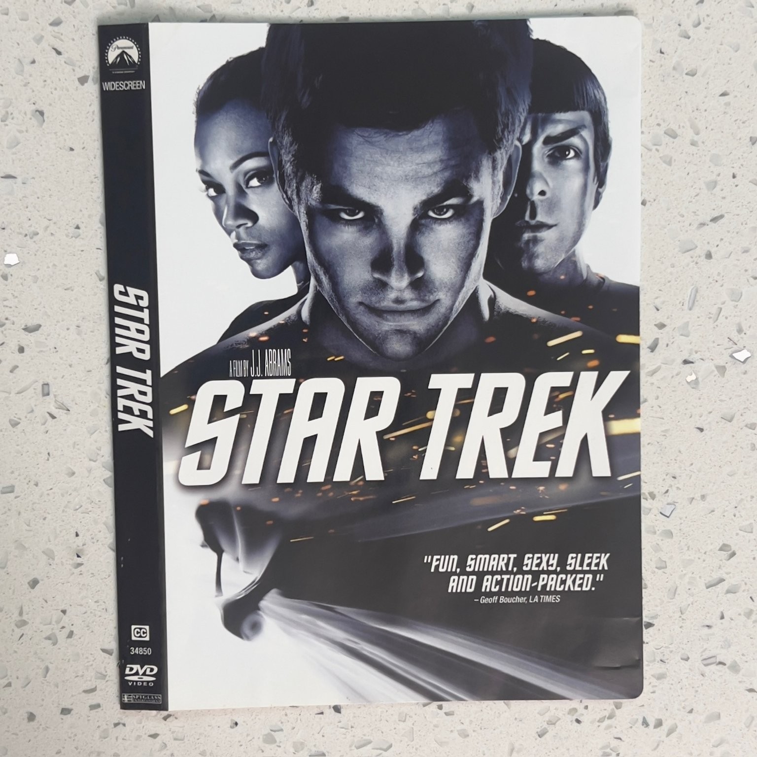 Star Trek DVD 2009 Widescreen J.J. Abrams Chris Pine Special Features